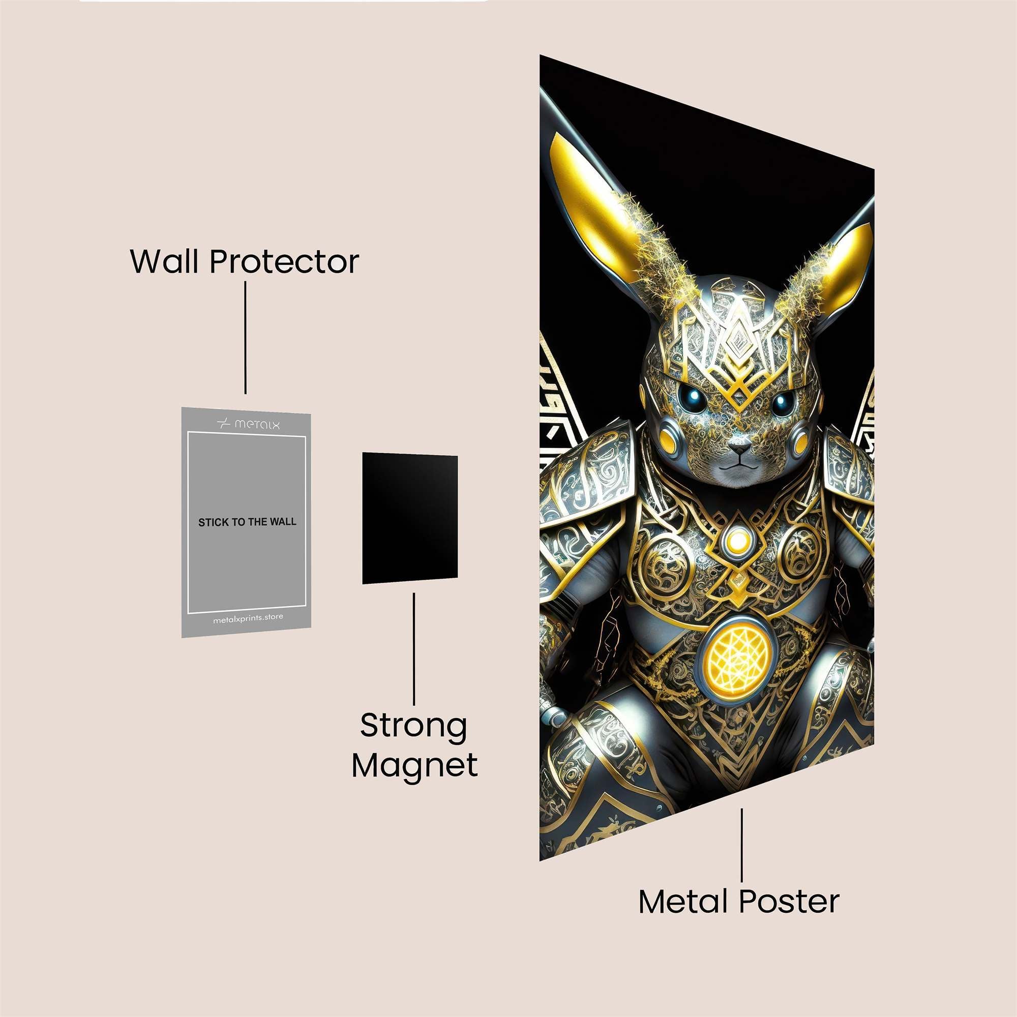 Giratina Regal Safe Wall Magnetic / M