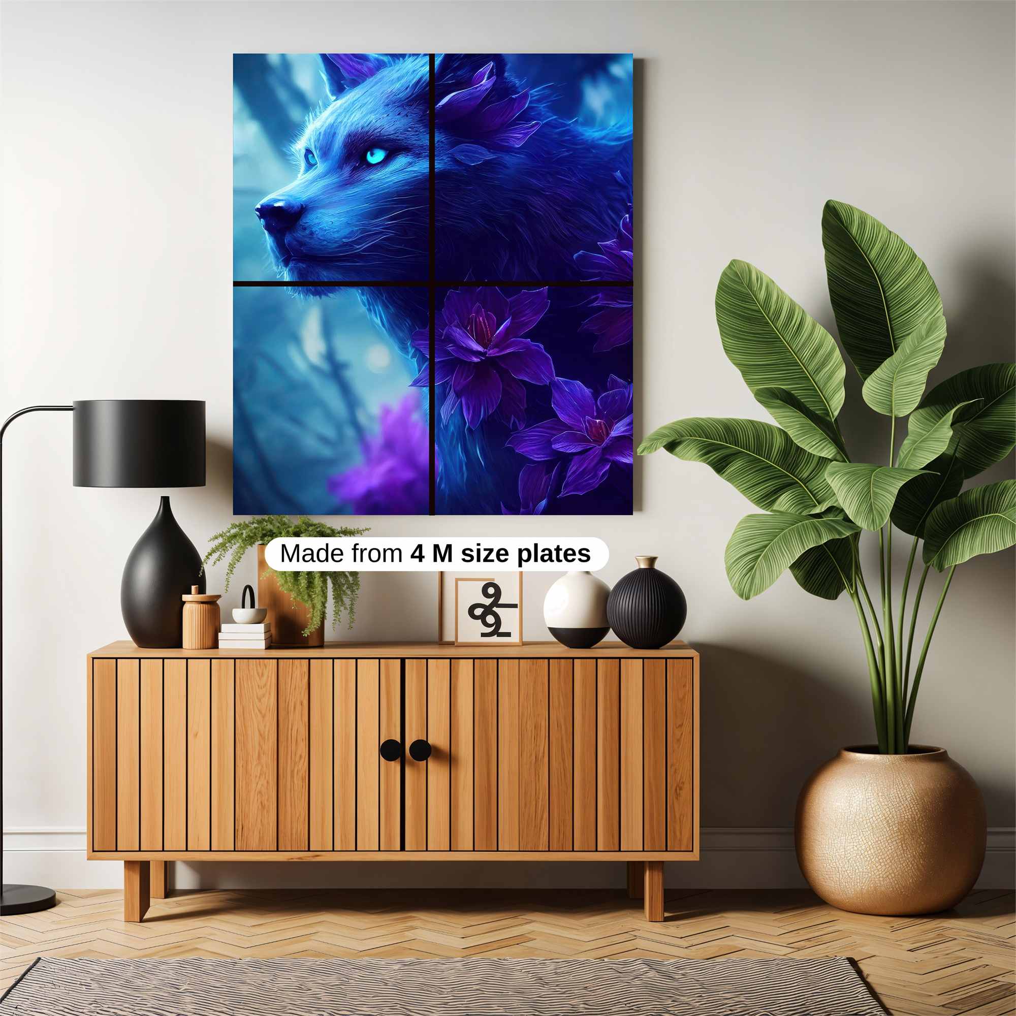 Lunar Bloom Safe Wall Magnetic / M