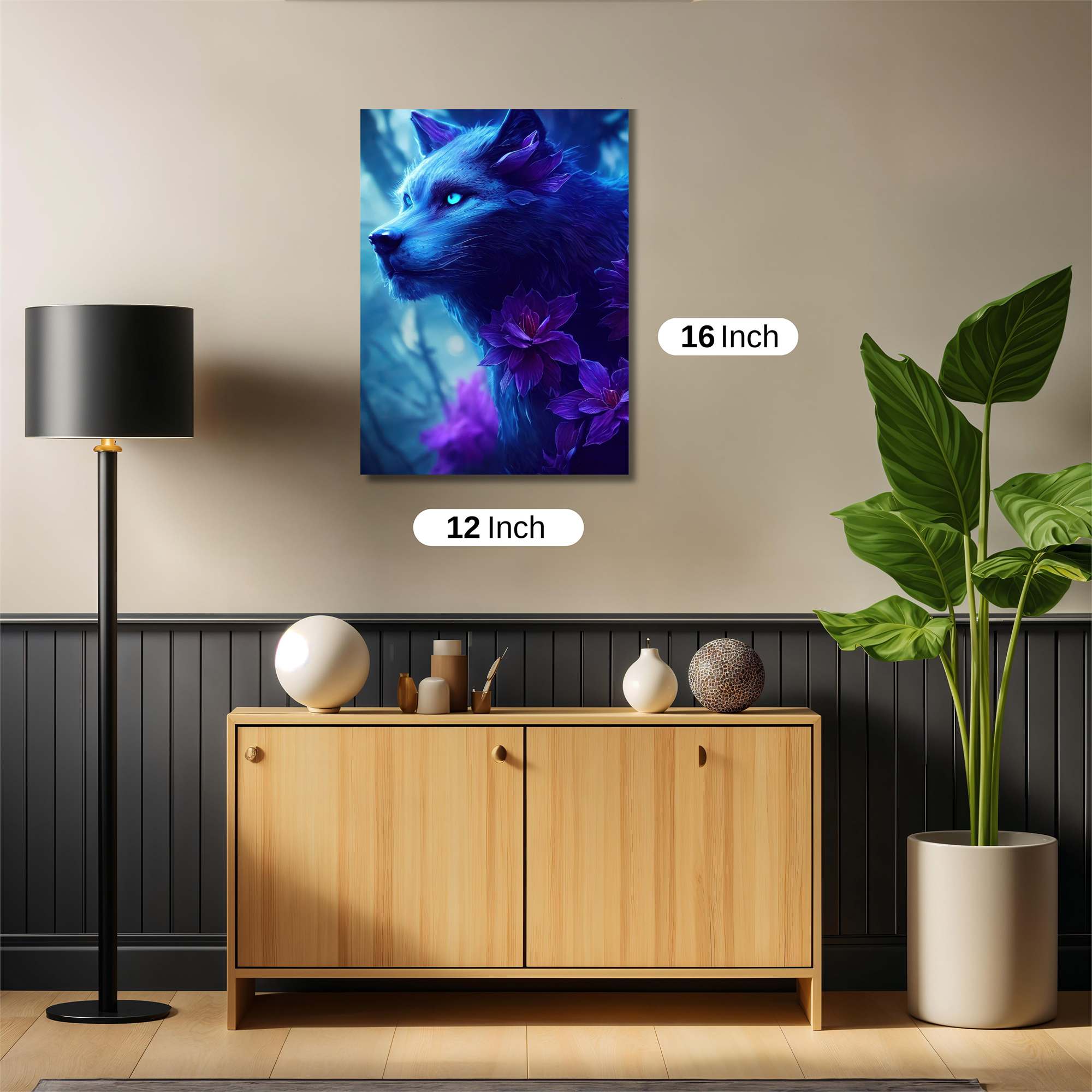 Lunar Bloom Safe Wall Magnetic / M