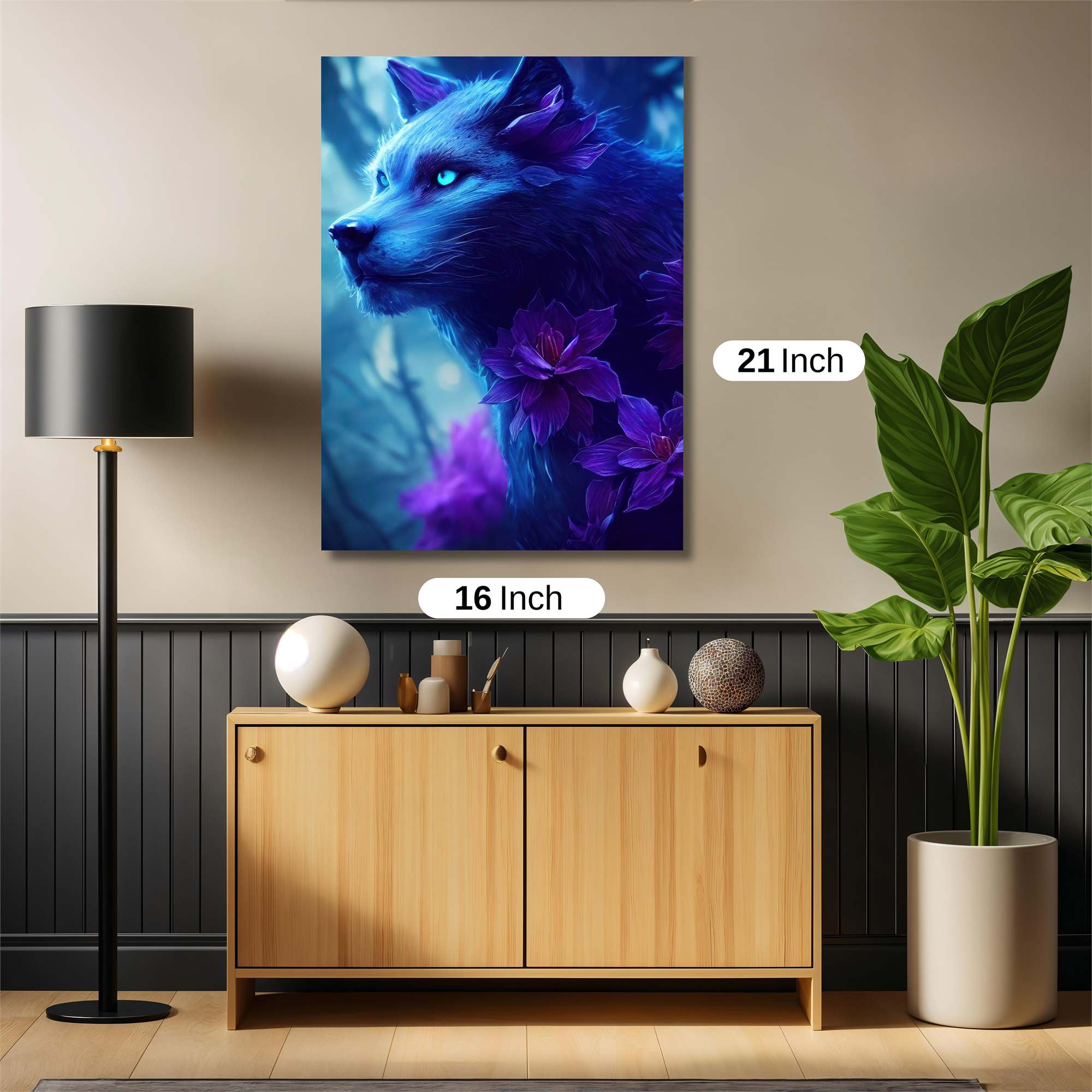 Lunar Bloom Safe Wall Magnetic / M