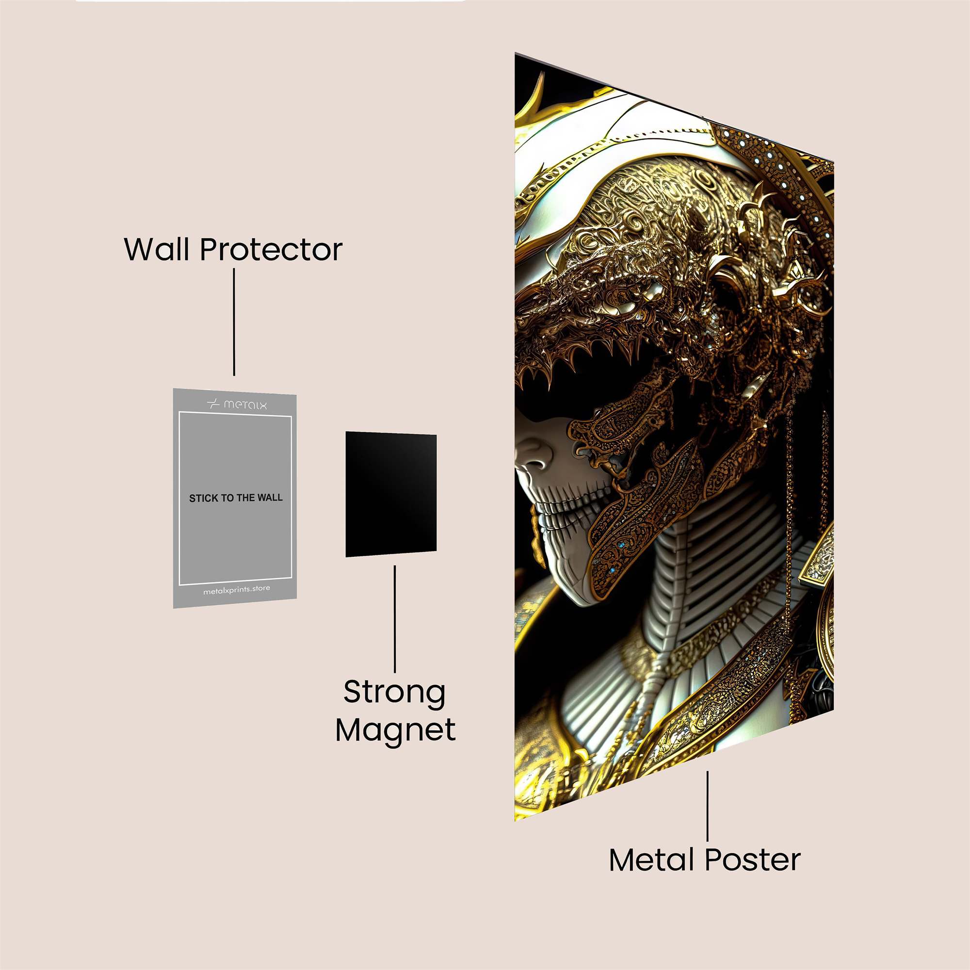 Pharaoh Majestic Safe Wall Magnetic / M