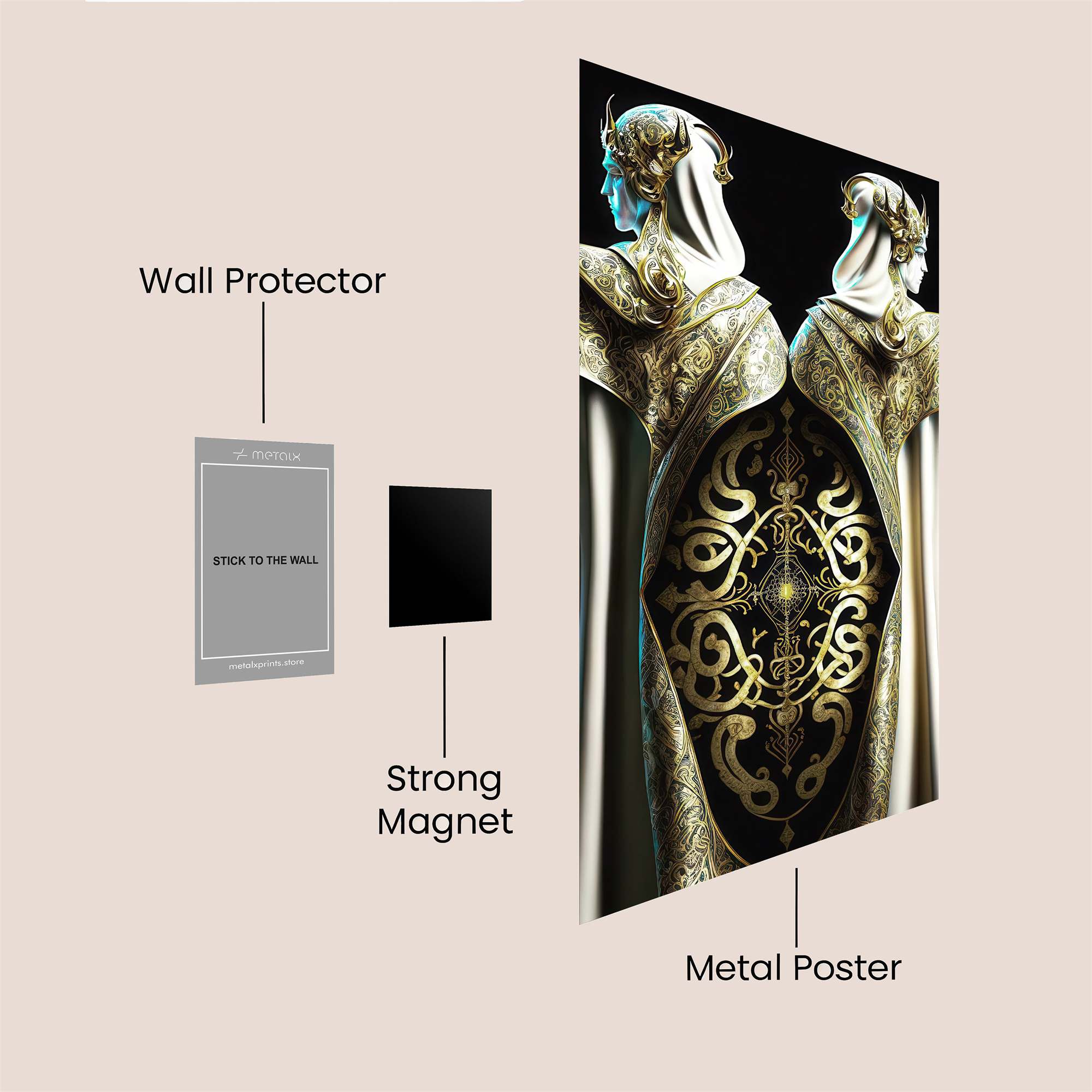 Elven Serenity Safe Wall Magnetic / M
