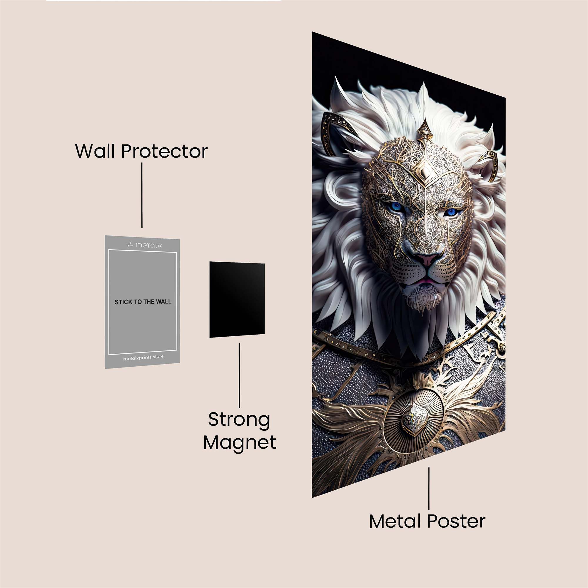 Regal Majesty Safe Wall Magnetic / M