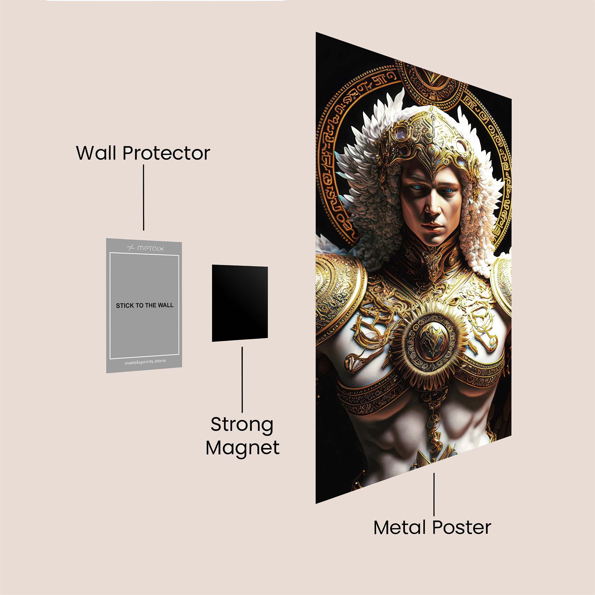 Divine Radiance Safe Wall Magnetic / M