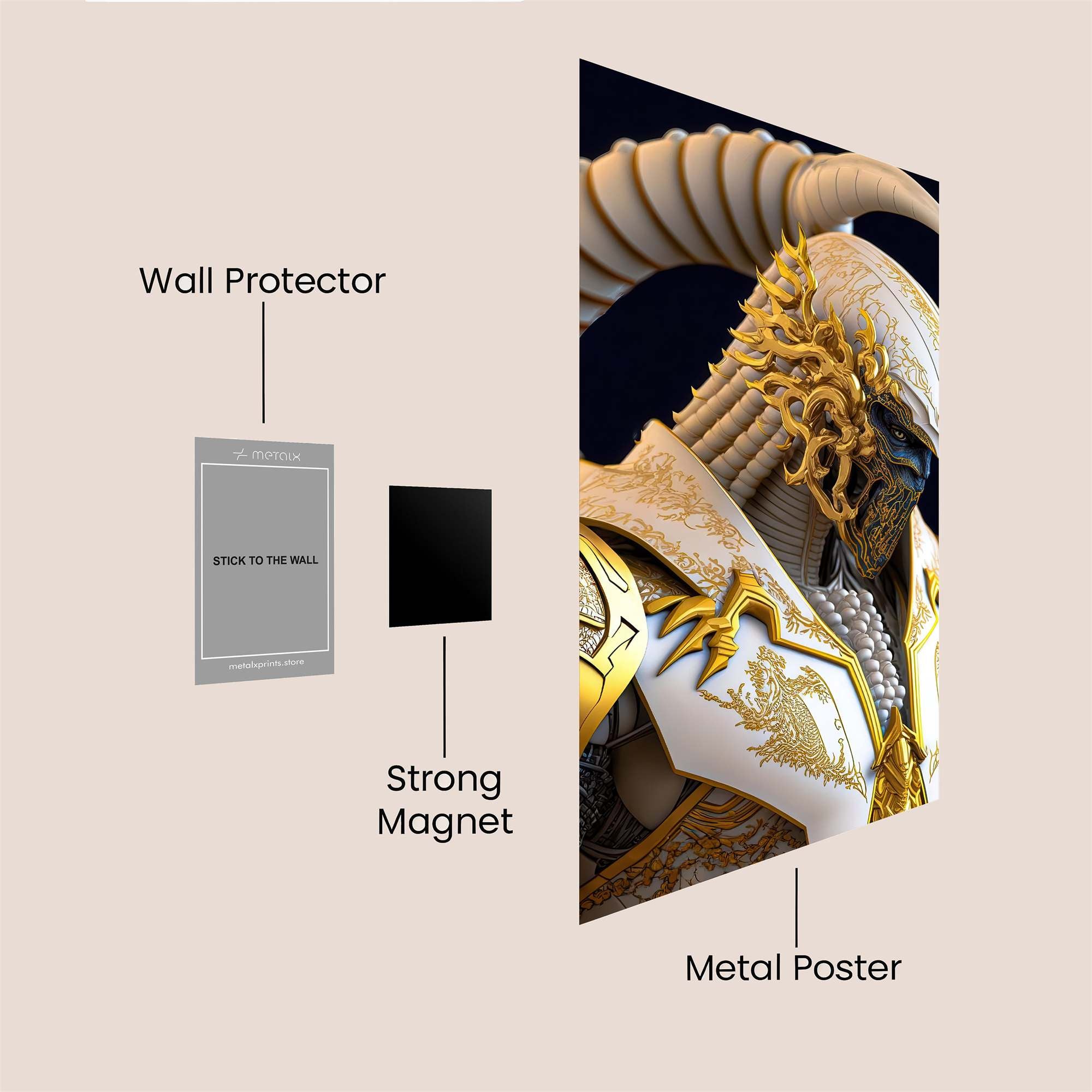 Demon Majesty Safe Wall Magnetic / M