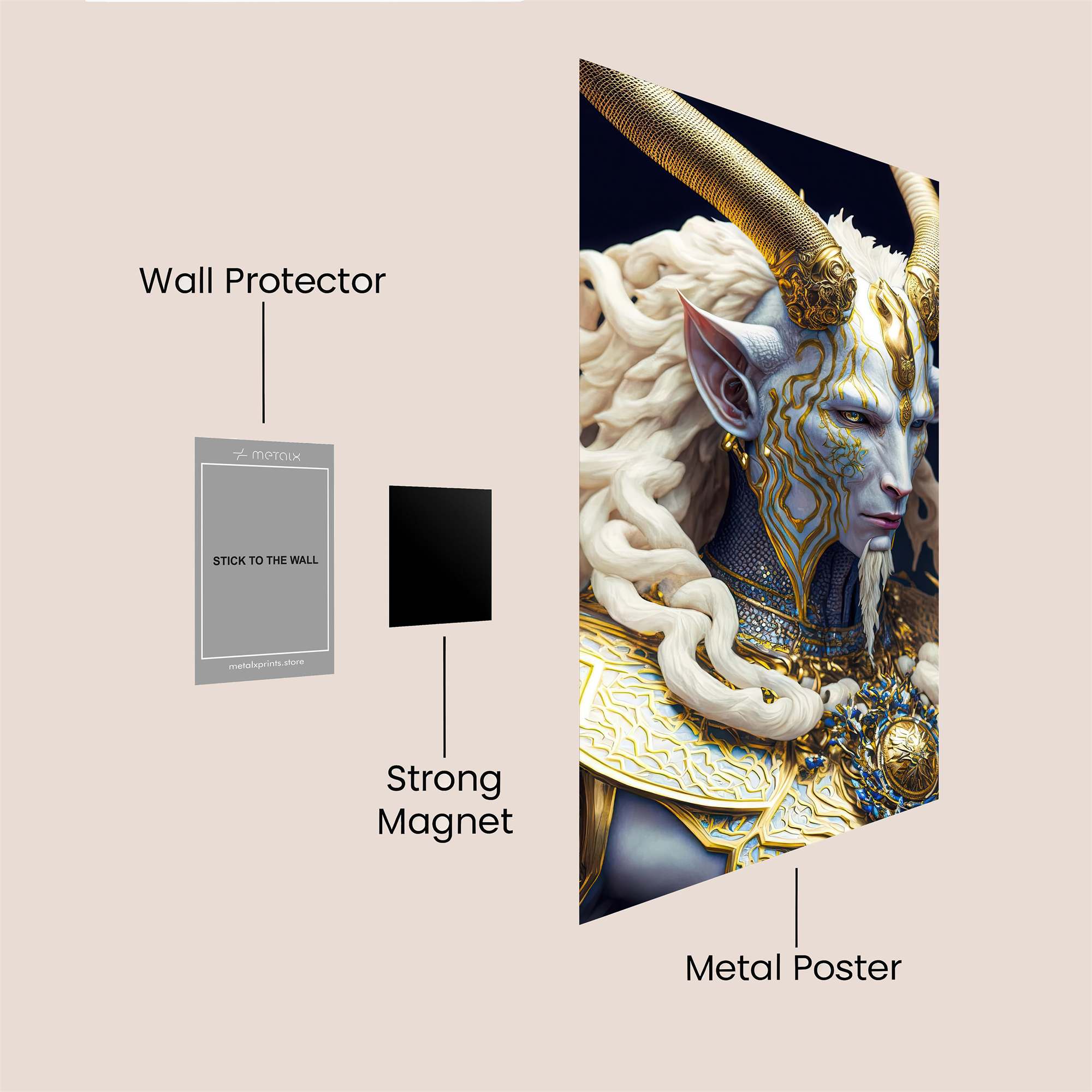 Faun Majestic Safe Wall Magnetic / M