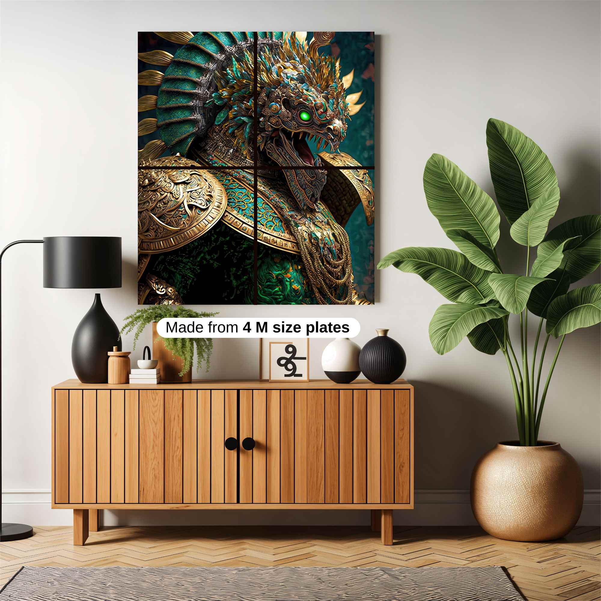 Quetzalcoatl Regal Safe Wall Magnetic / M