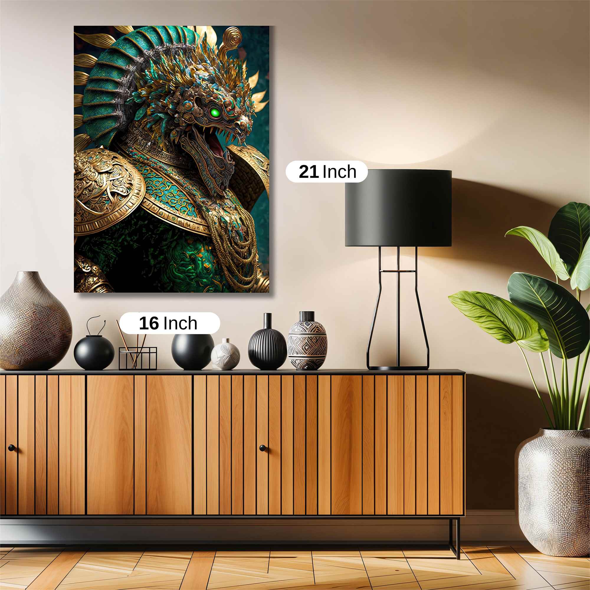 Quetzalcoatl Regal Safe Wall Magnetic / M