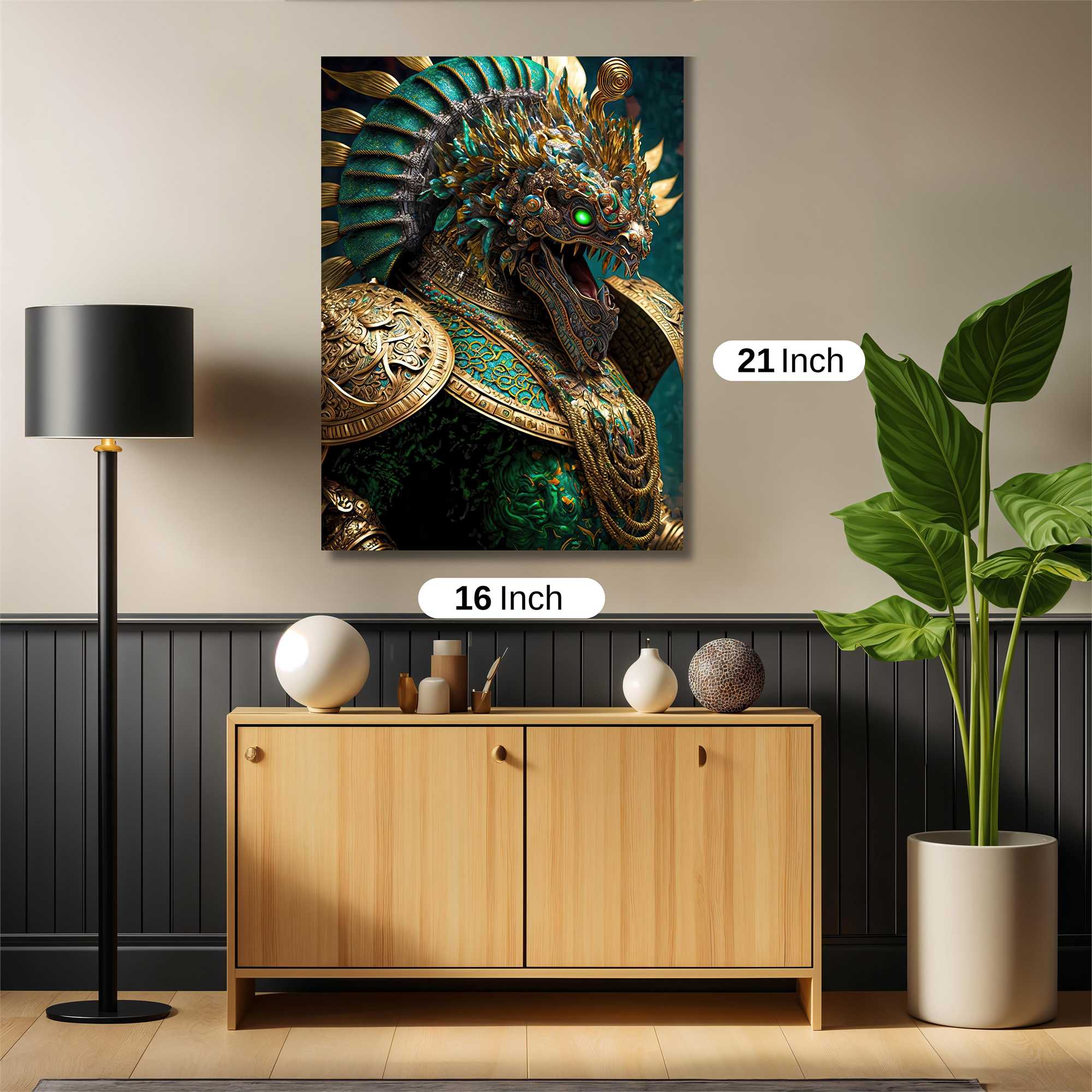 Quetzalcoatl Regal Safe Wall Magnetic / M