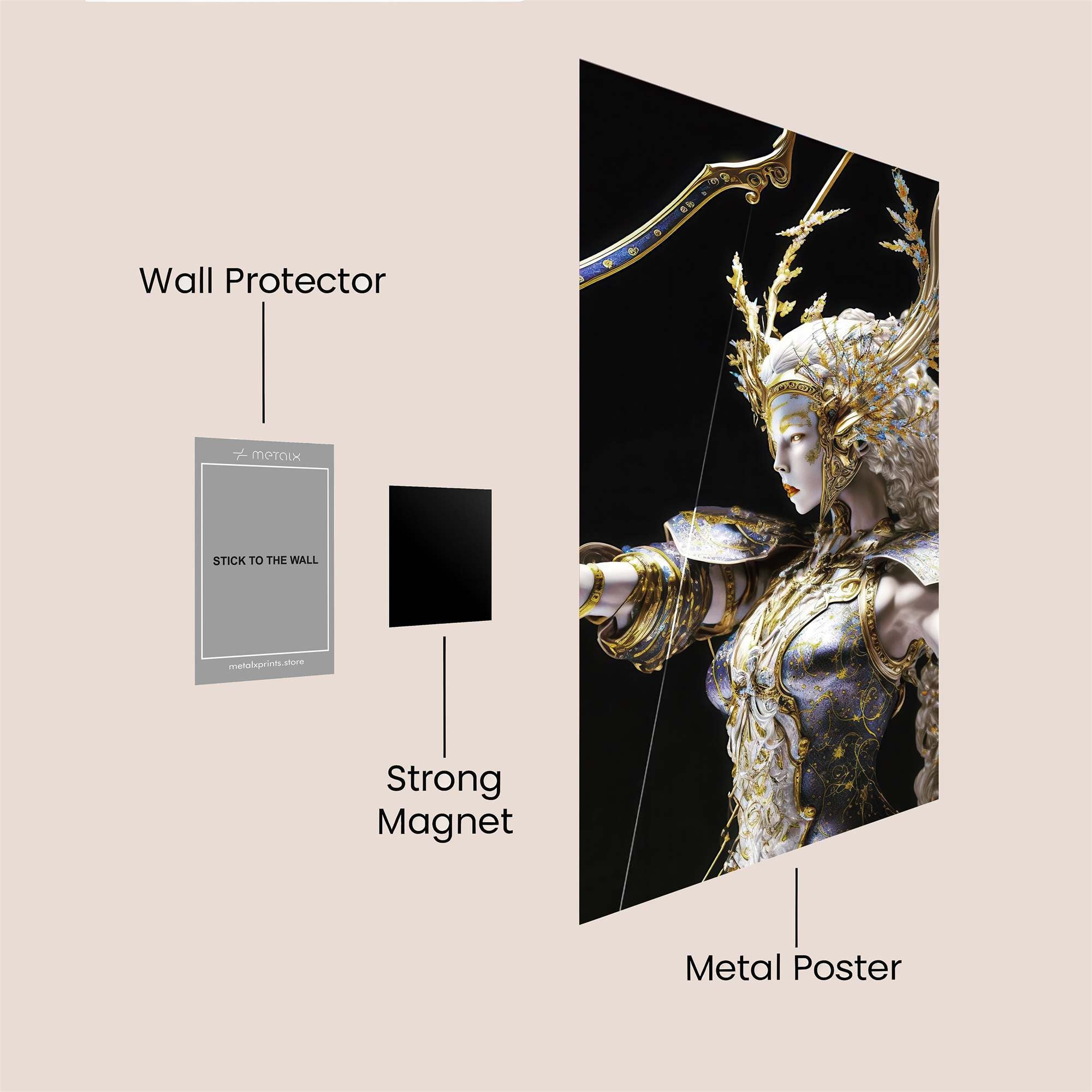 Artemis Majestic Safe Wall Magnetic / M