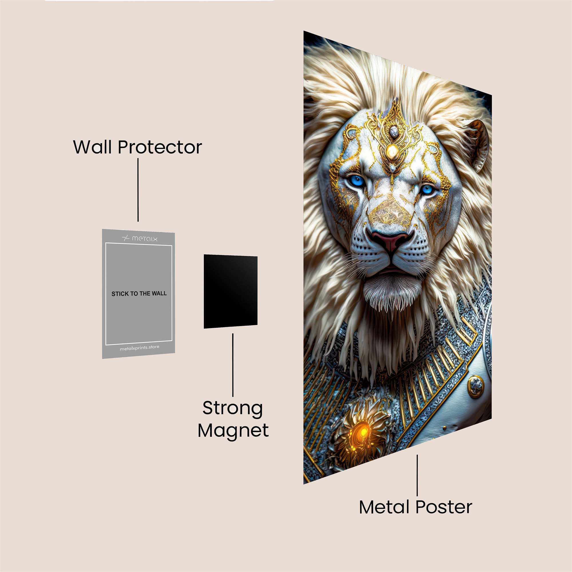 Regal Majesty Safe Wall Magnetic / M