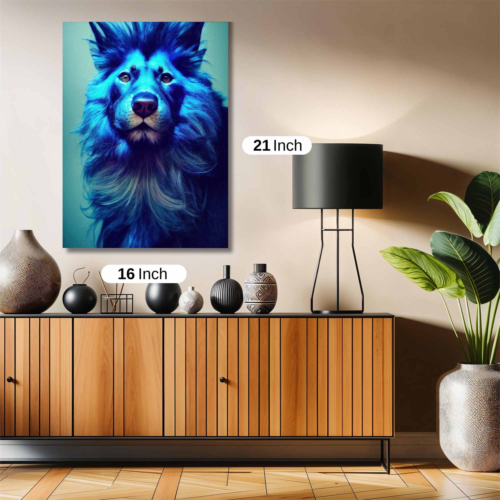 Blue Enigma Safe Wall Magnetic / M