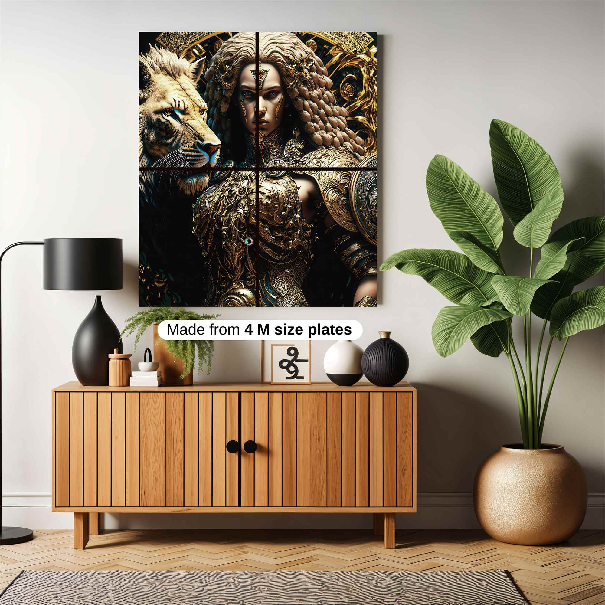 Lioness Regal Safe Wall Magnetic / M