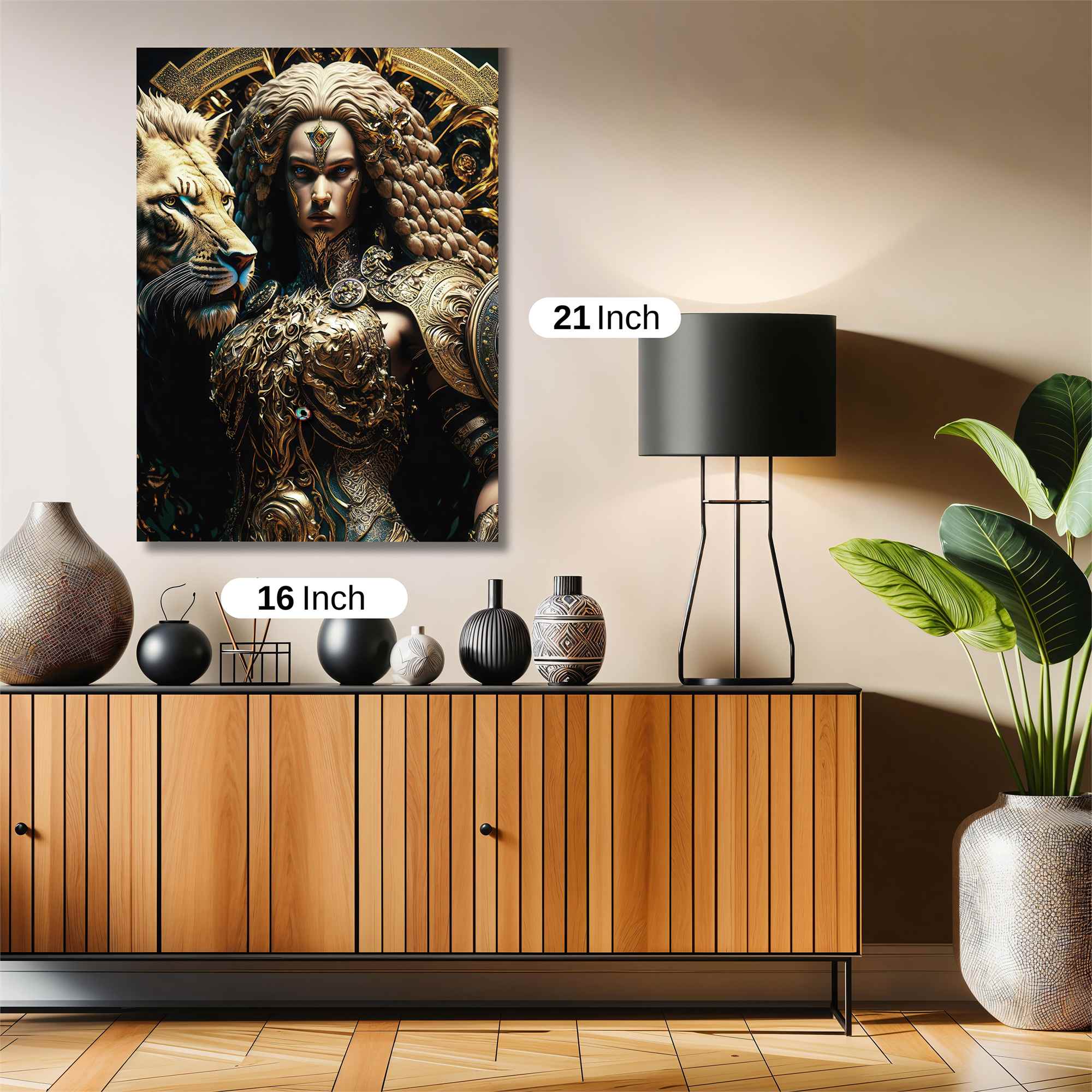 Lioness Regal Safe Wall Magnetic / M