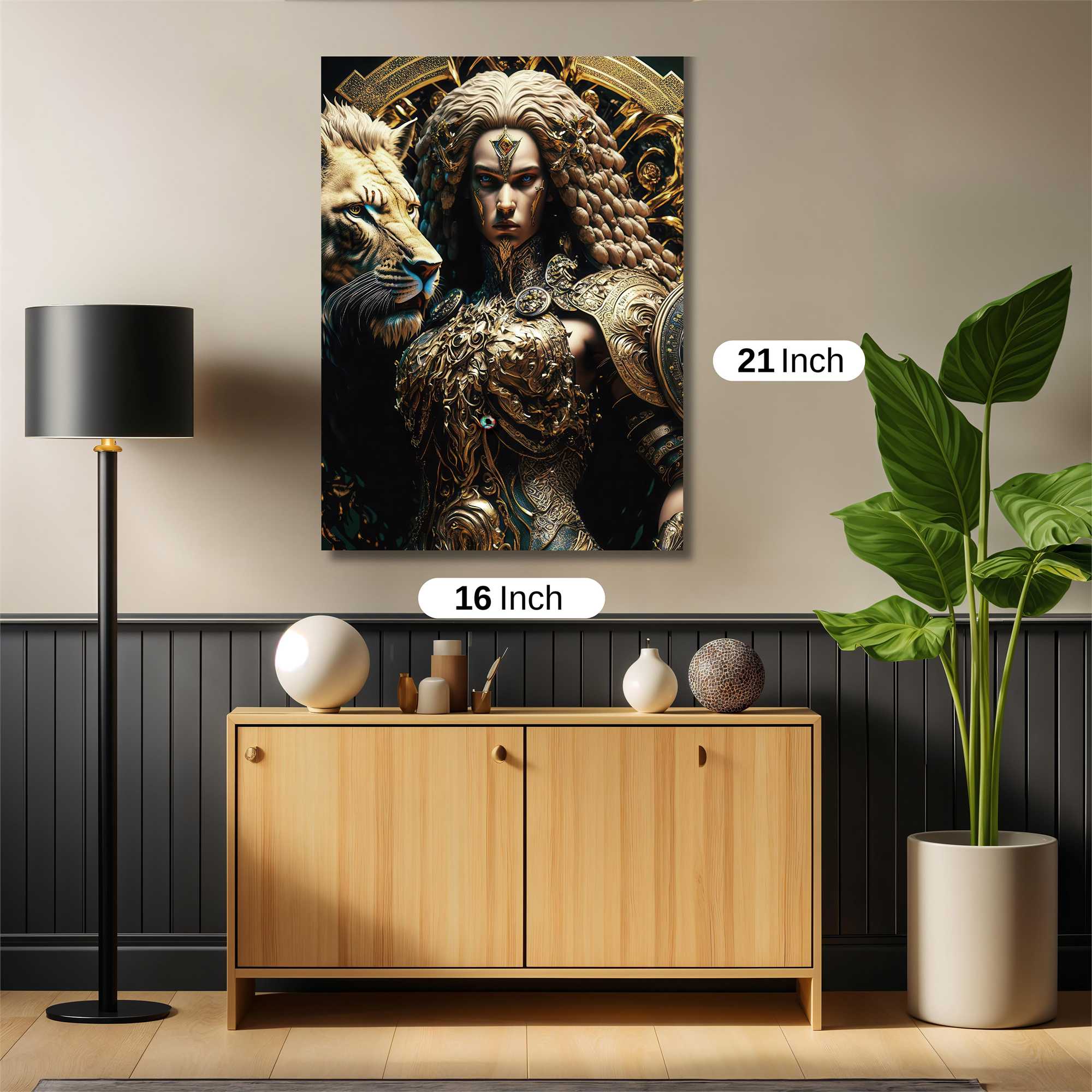 Lioness Regal Safe Wall Magnetic / M