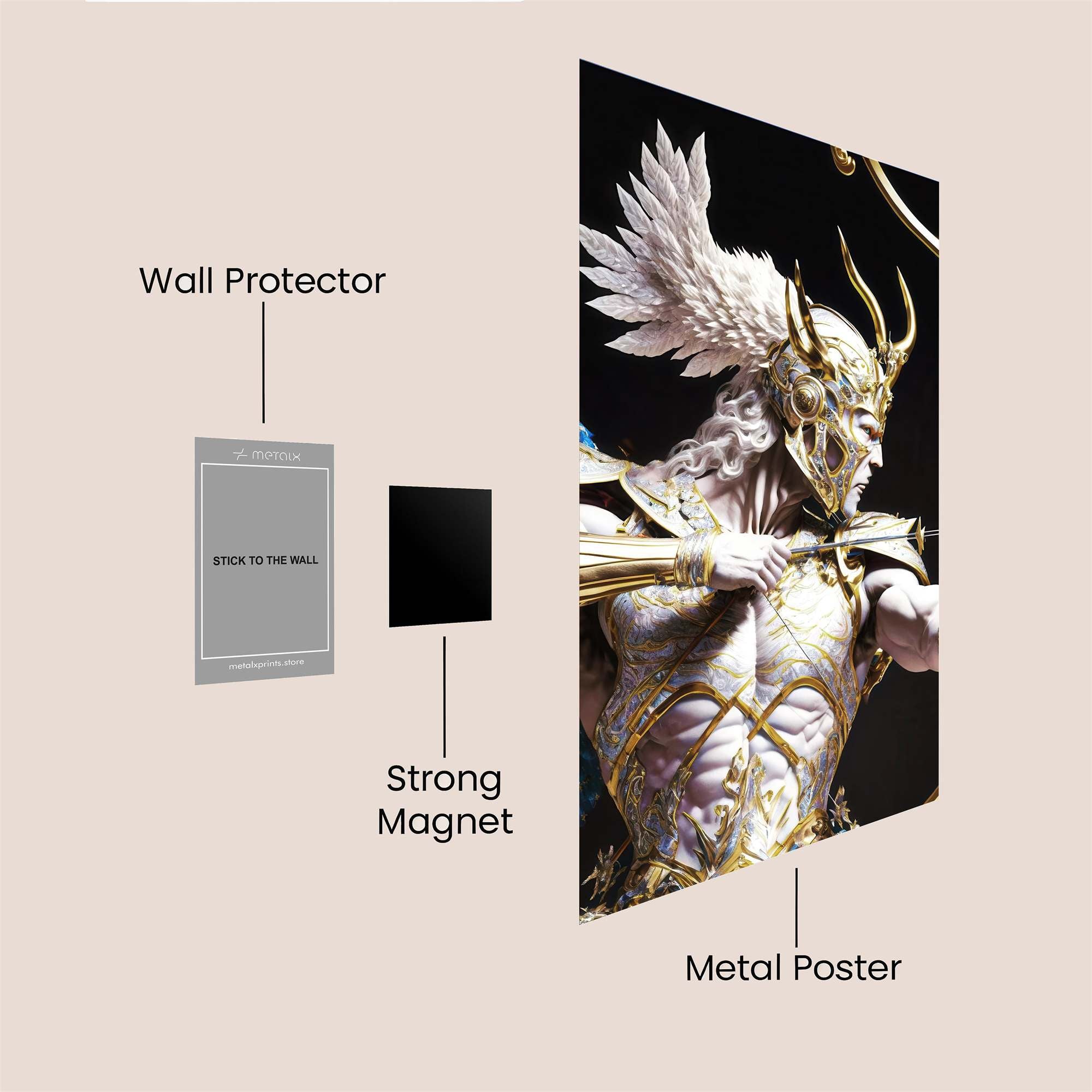 Apollo Radiant Safe Wall Magnetic / M