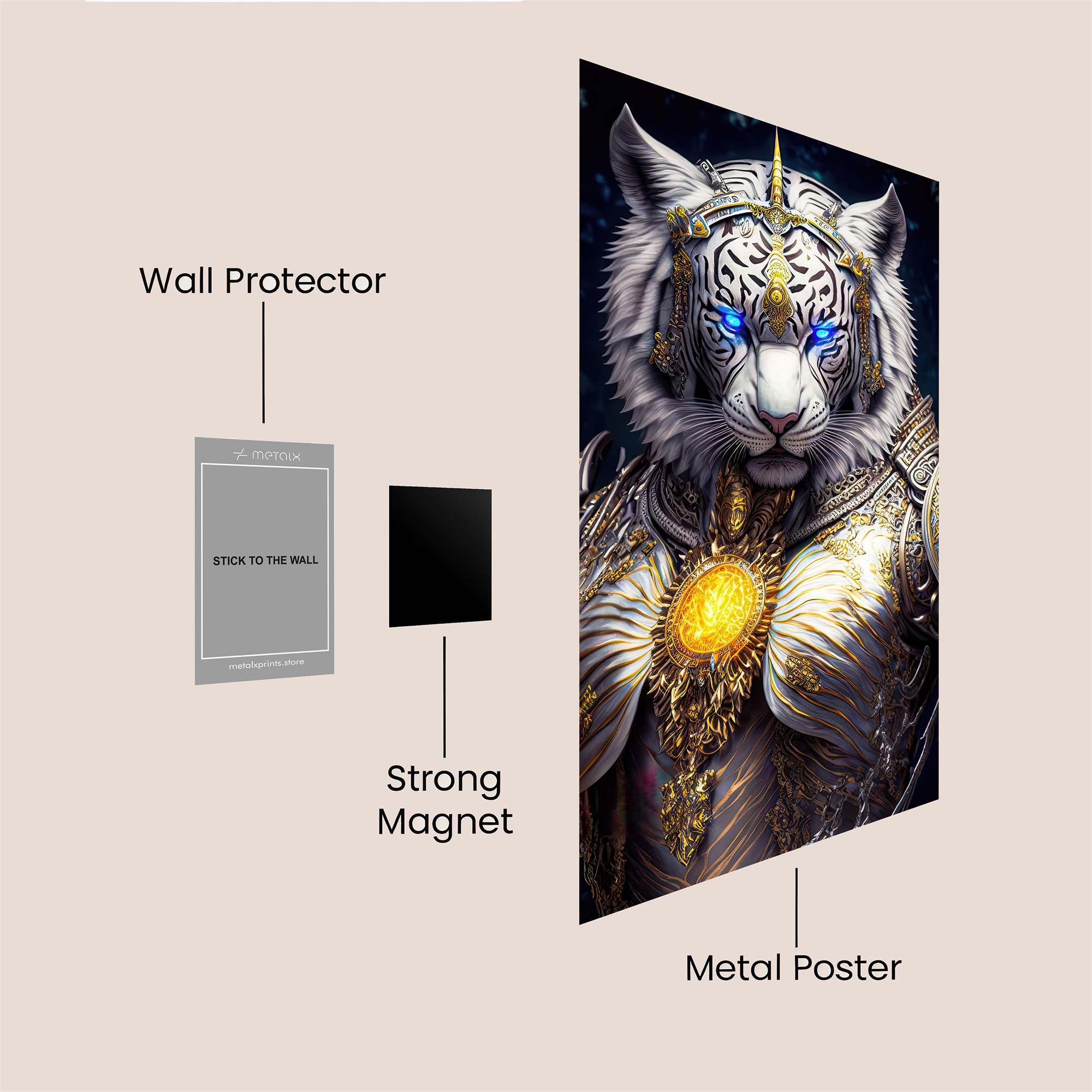 Tiger Sovereign Safe Wall Magnetic / M