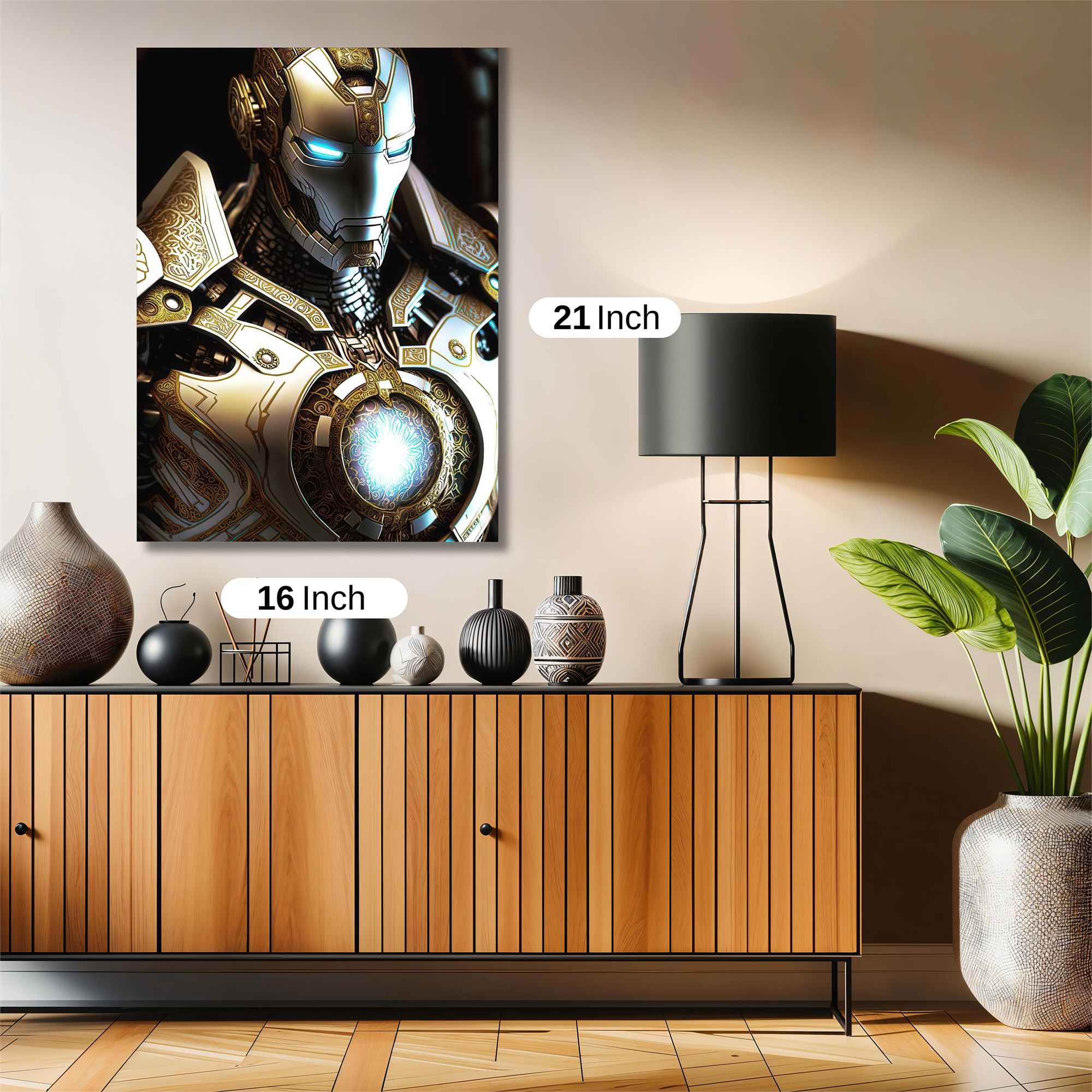 Iron Resplendent Safe Wall Magnetic / M