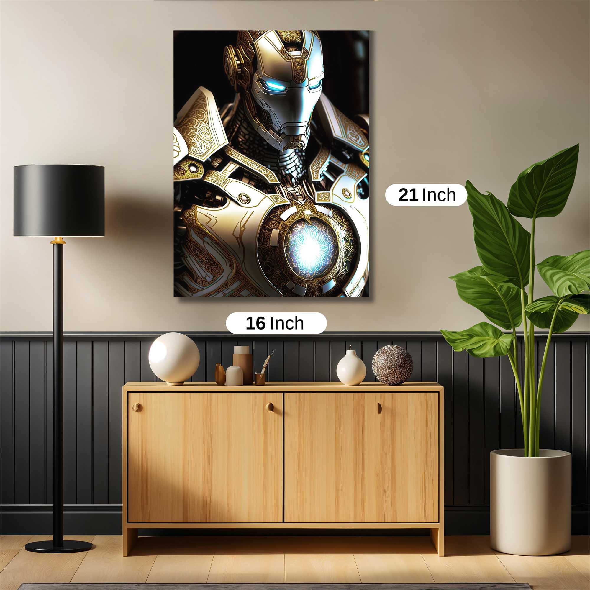 Iron Resplendent Safe Wall Magnetic / M