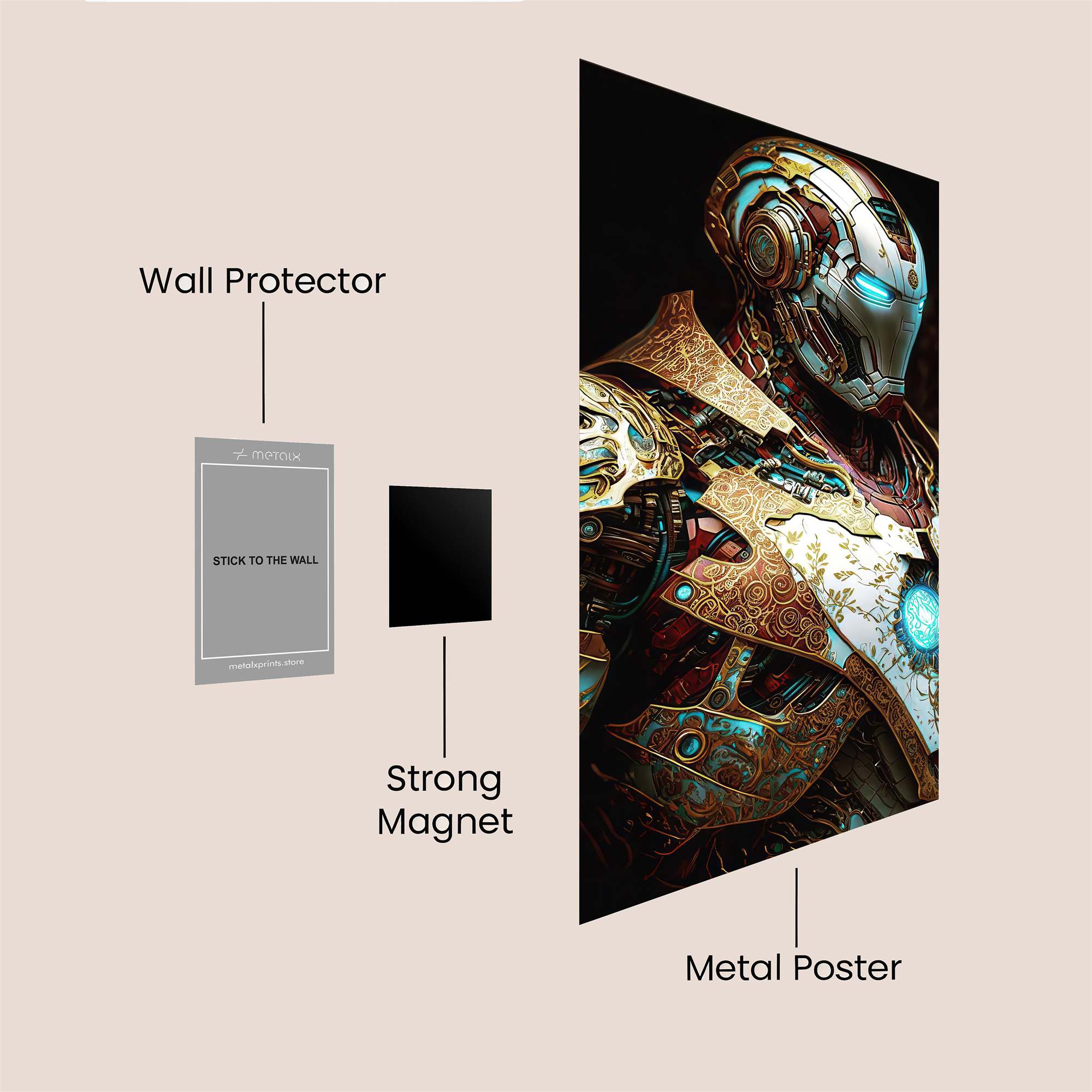 Iron Regal Safe Wall Magnetic / M