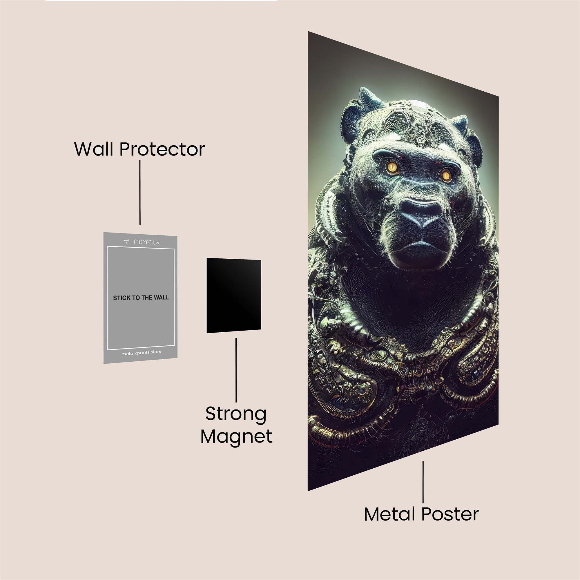 Panther Regal Safe Wall Magnetic / M