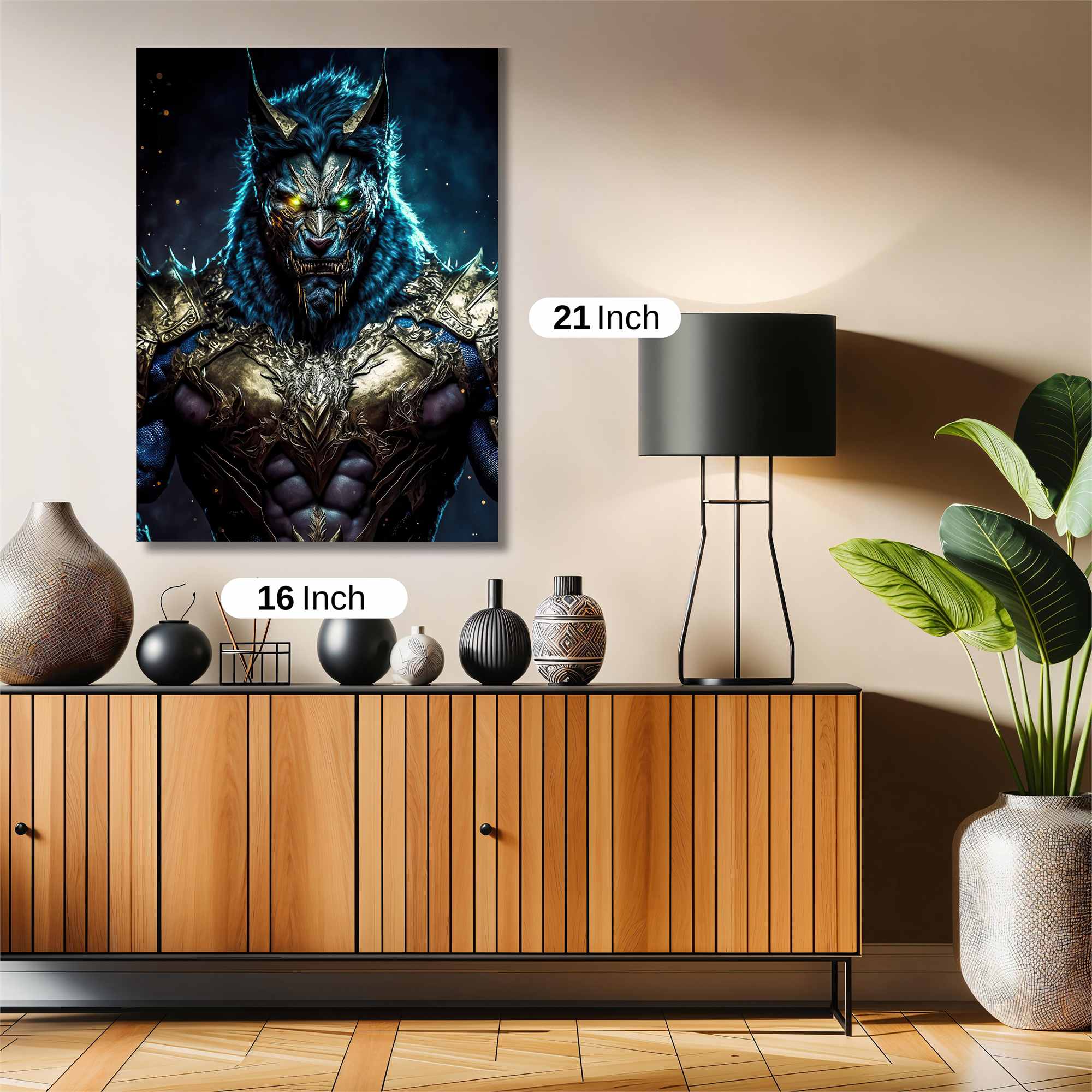 Wolf Majesty Safe Wall Magnetic / M
