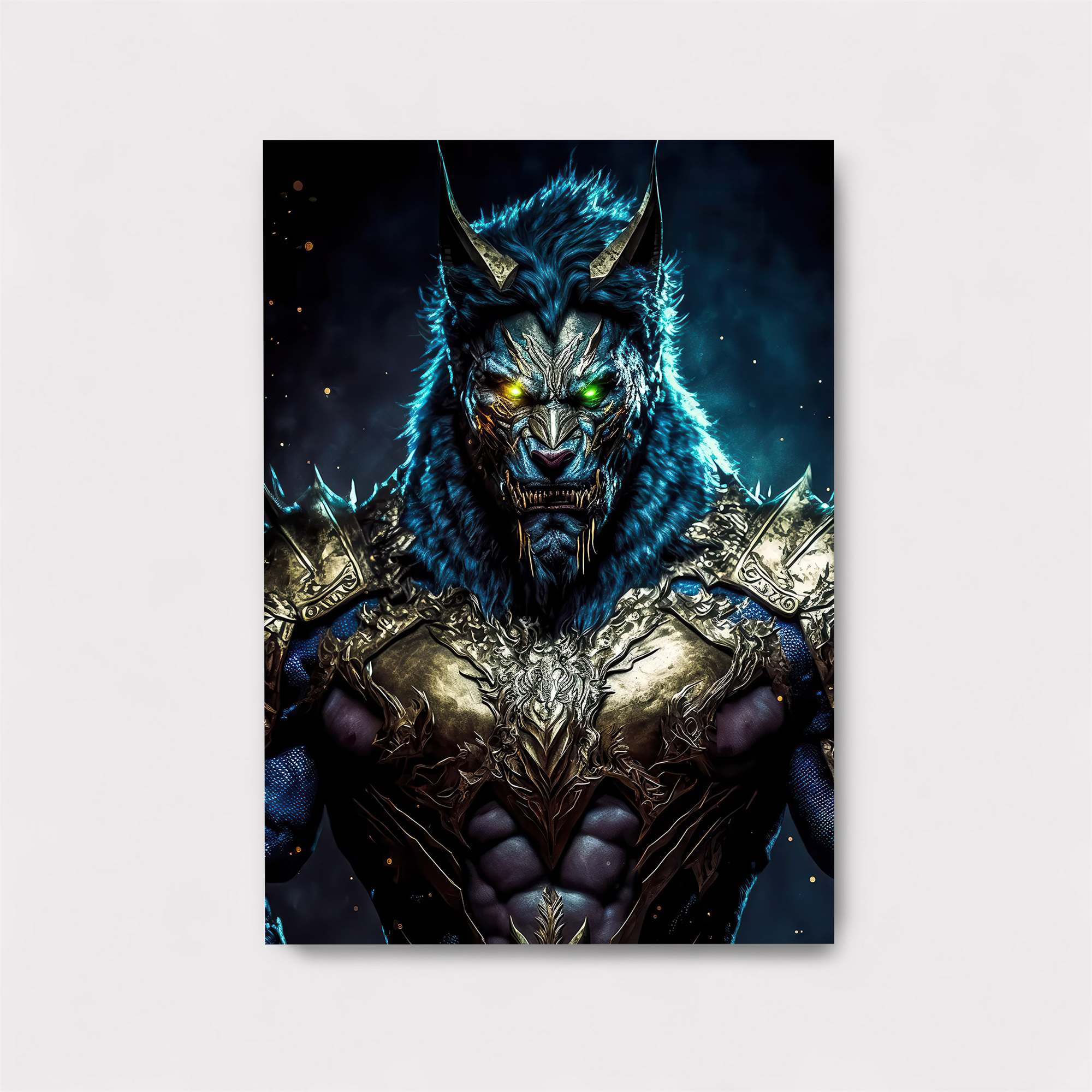 Wolf Majesty Safe Wall Magnetic / M