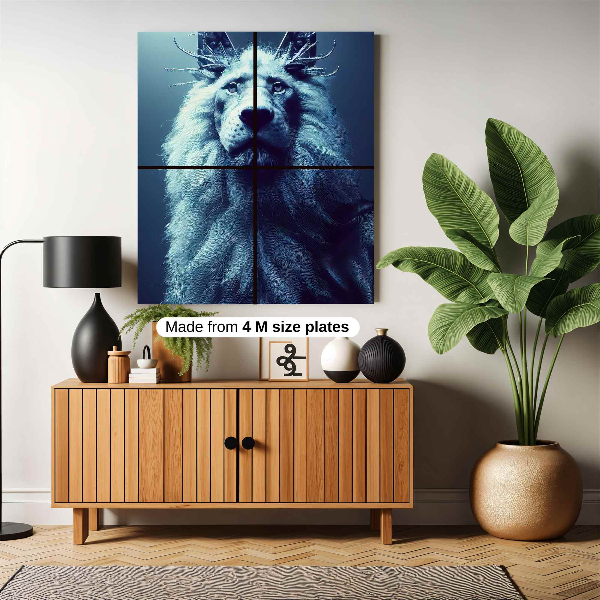 Lion Majestic Safe Wall Magnetic / M