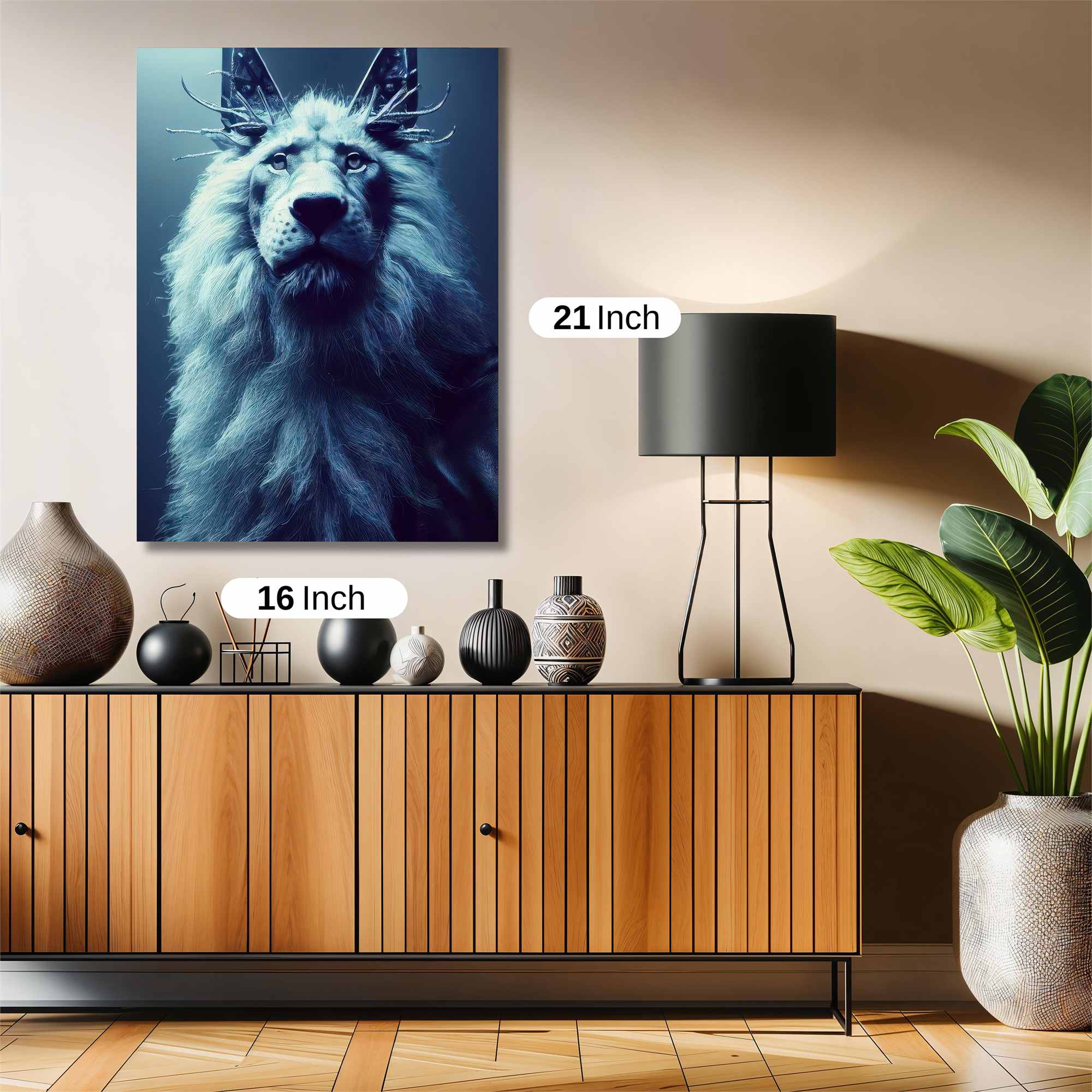 Lion Majestic Safe Wall Magnetic / M