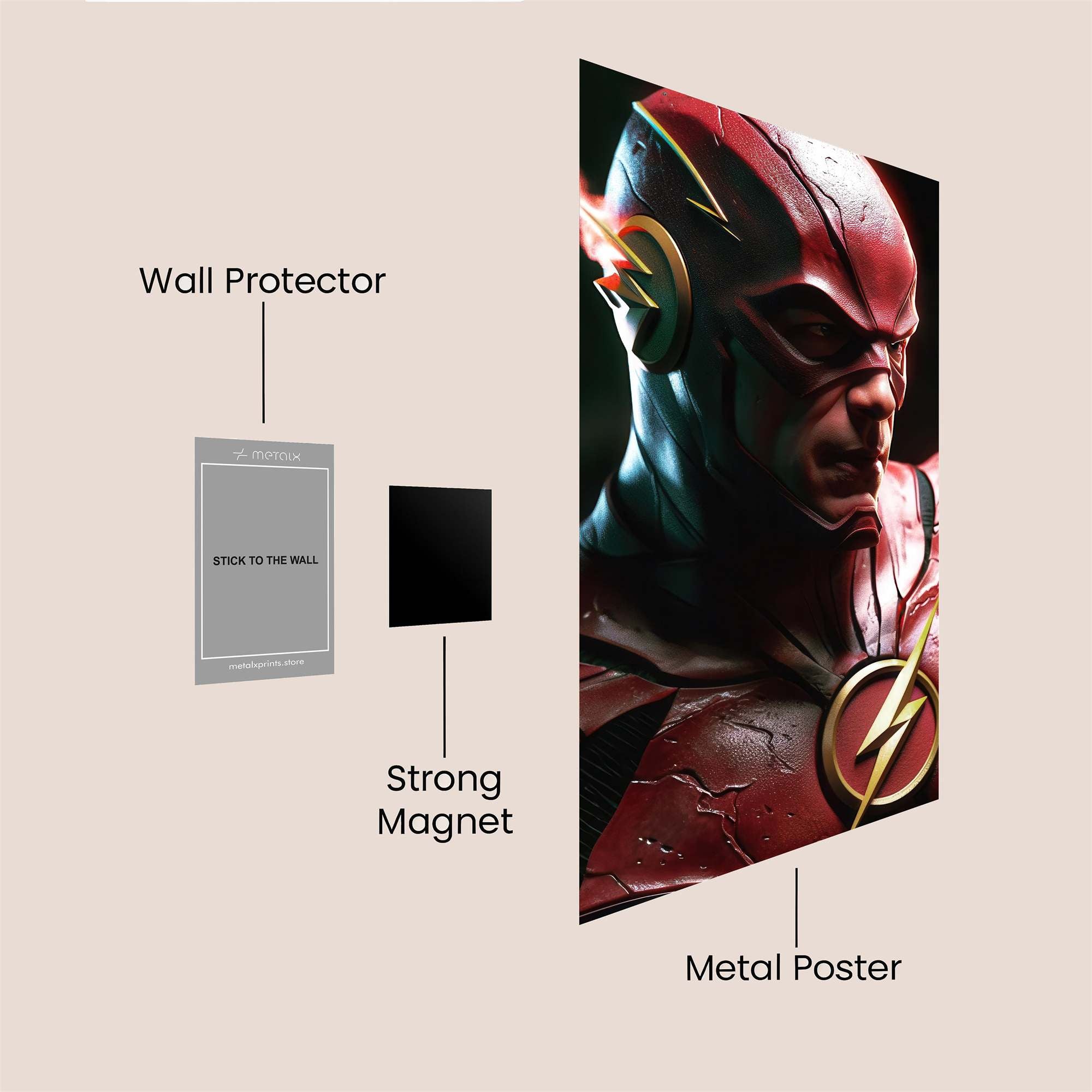 Flash Frenzy Safe Wall Magnetic / M