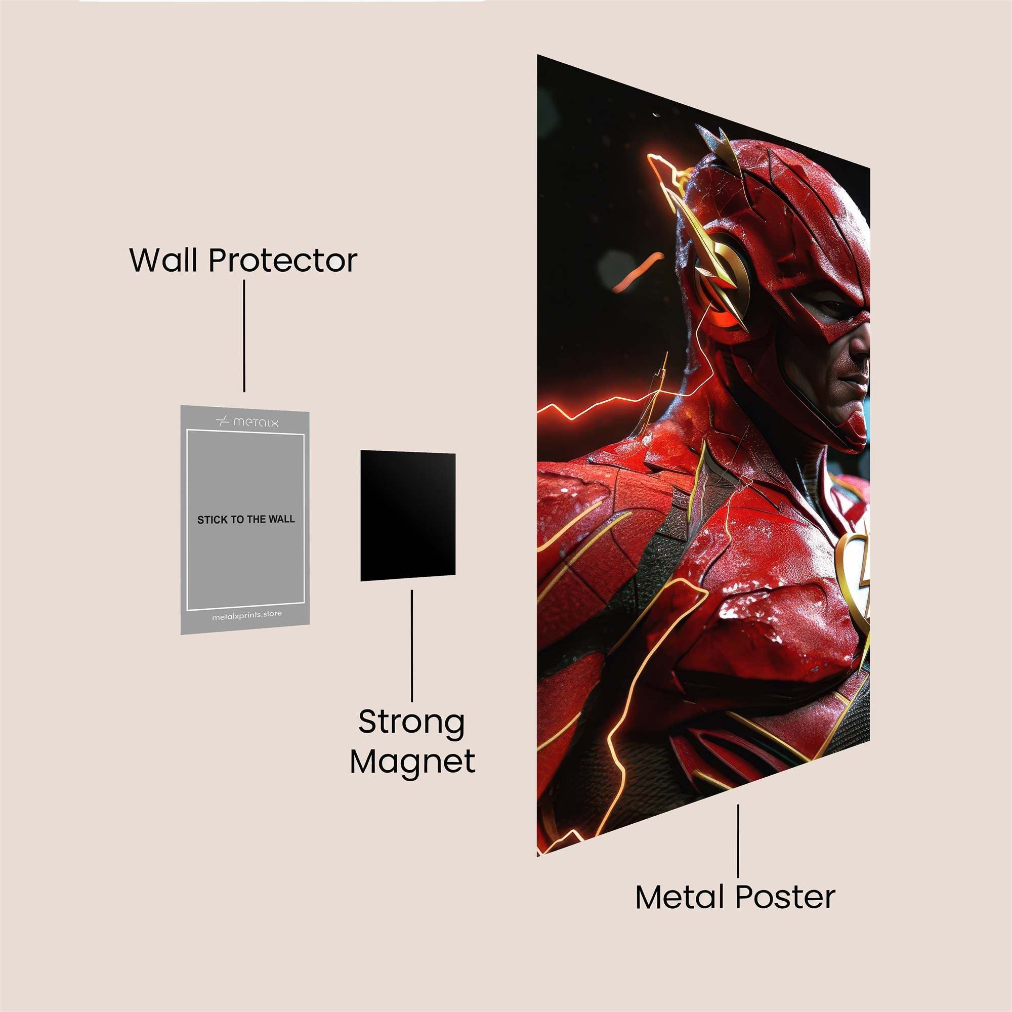 Flash Electrifying Safe Wall Magnetic / M