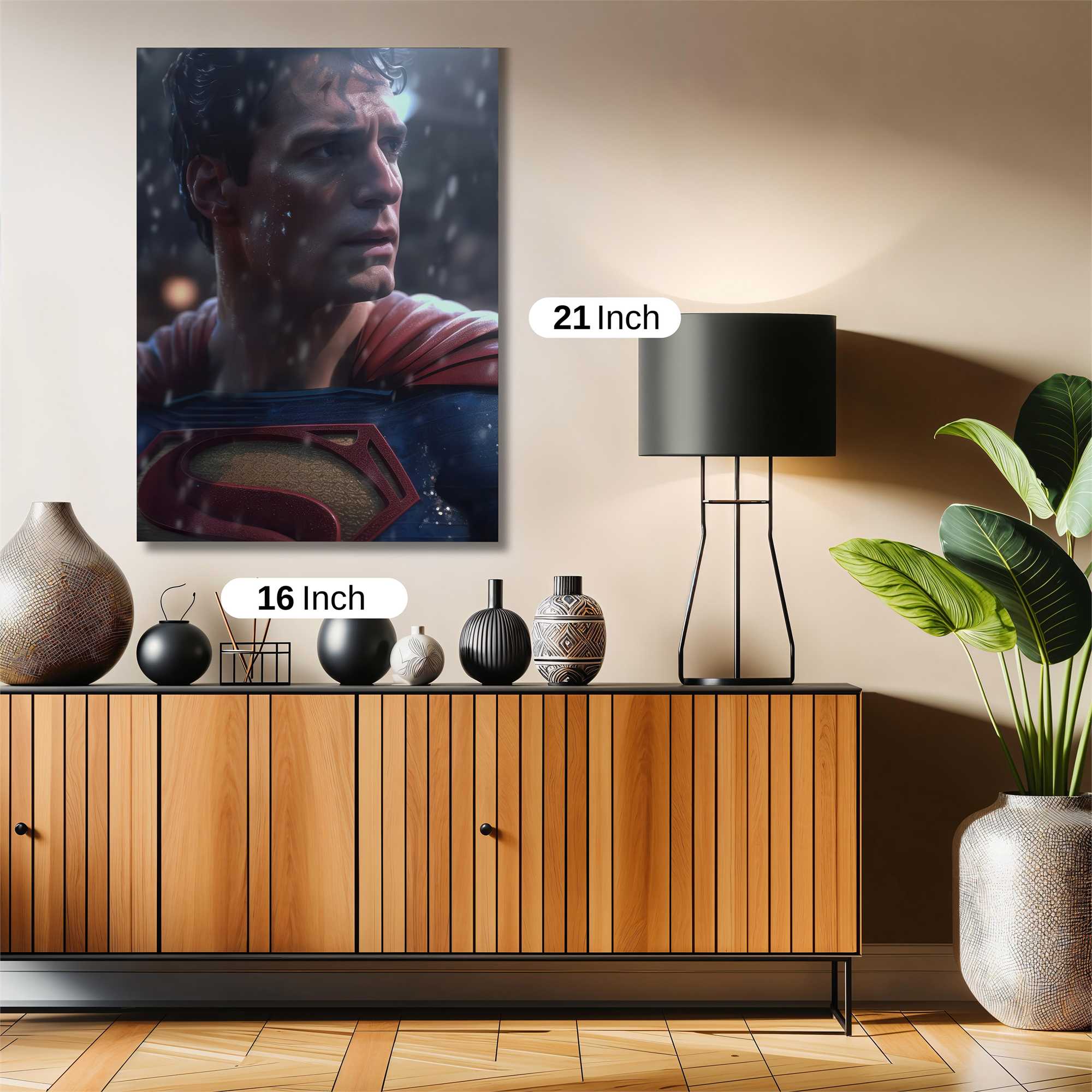 Superman Resolute Safe Wall Magnetic / M