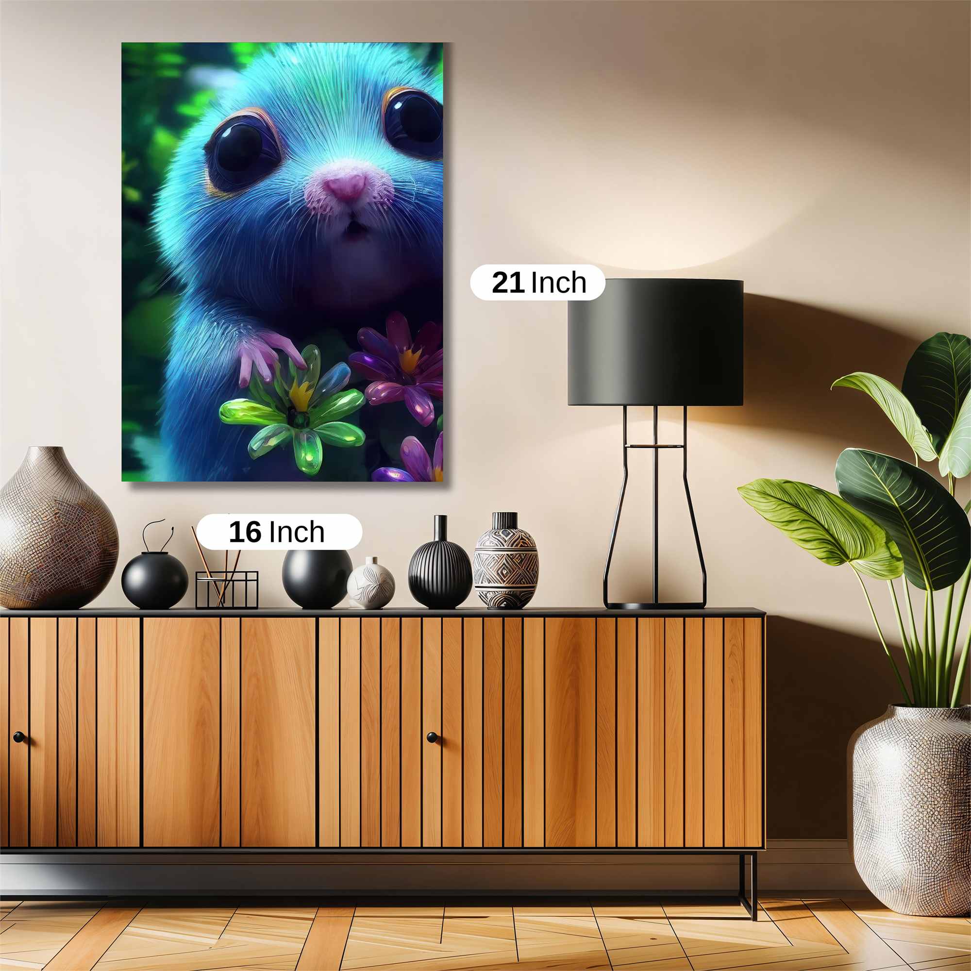 Blue Bliss Safe Wall Magnetic / M