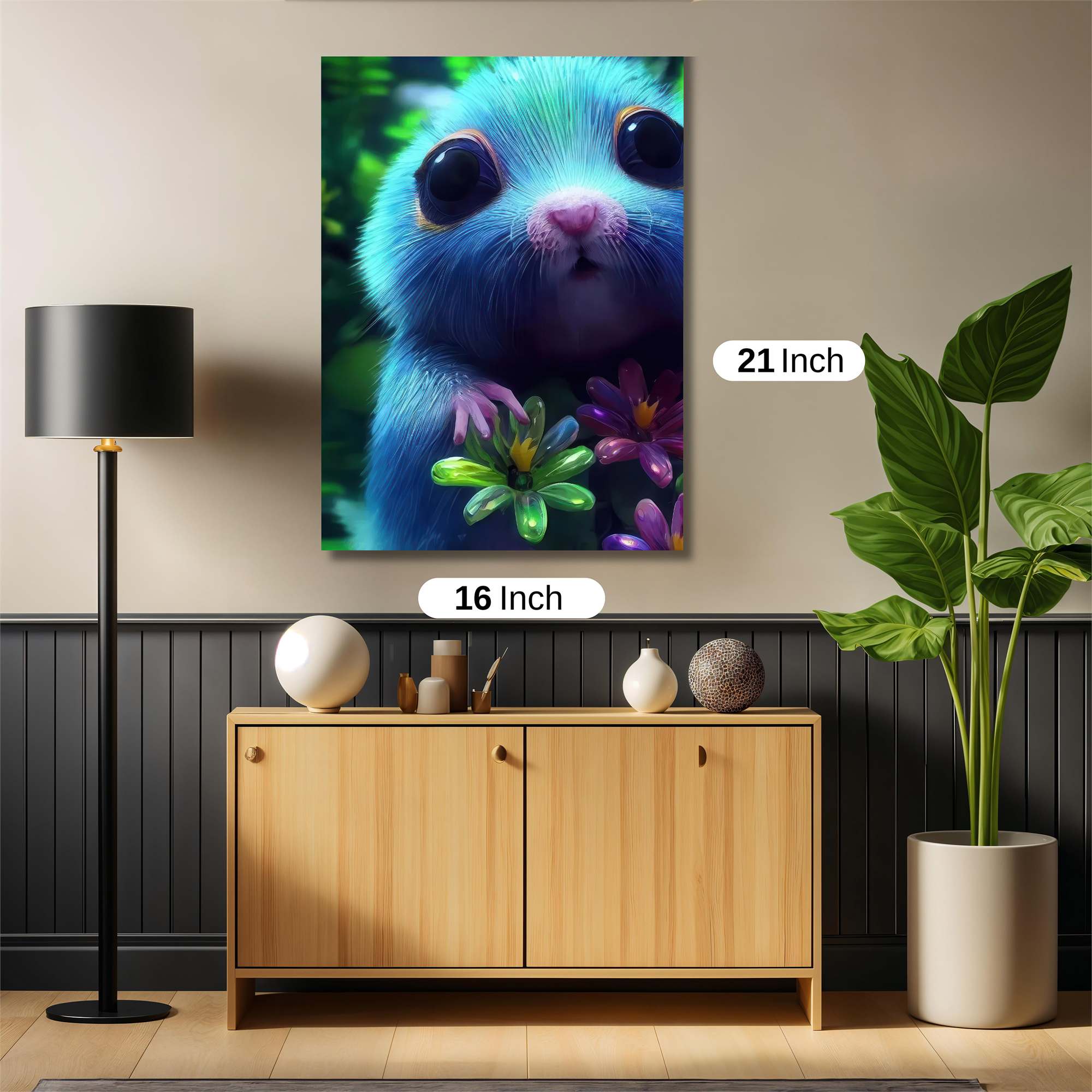 Blue Bliss Safe Wall Magnetic / M