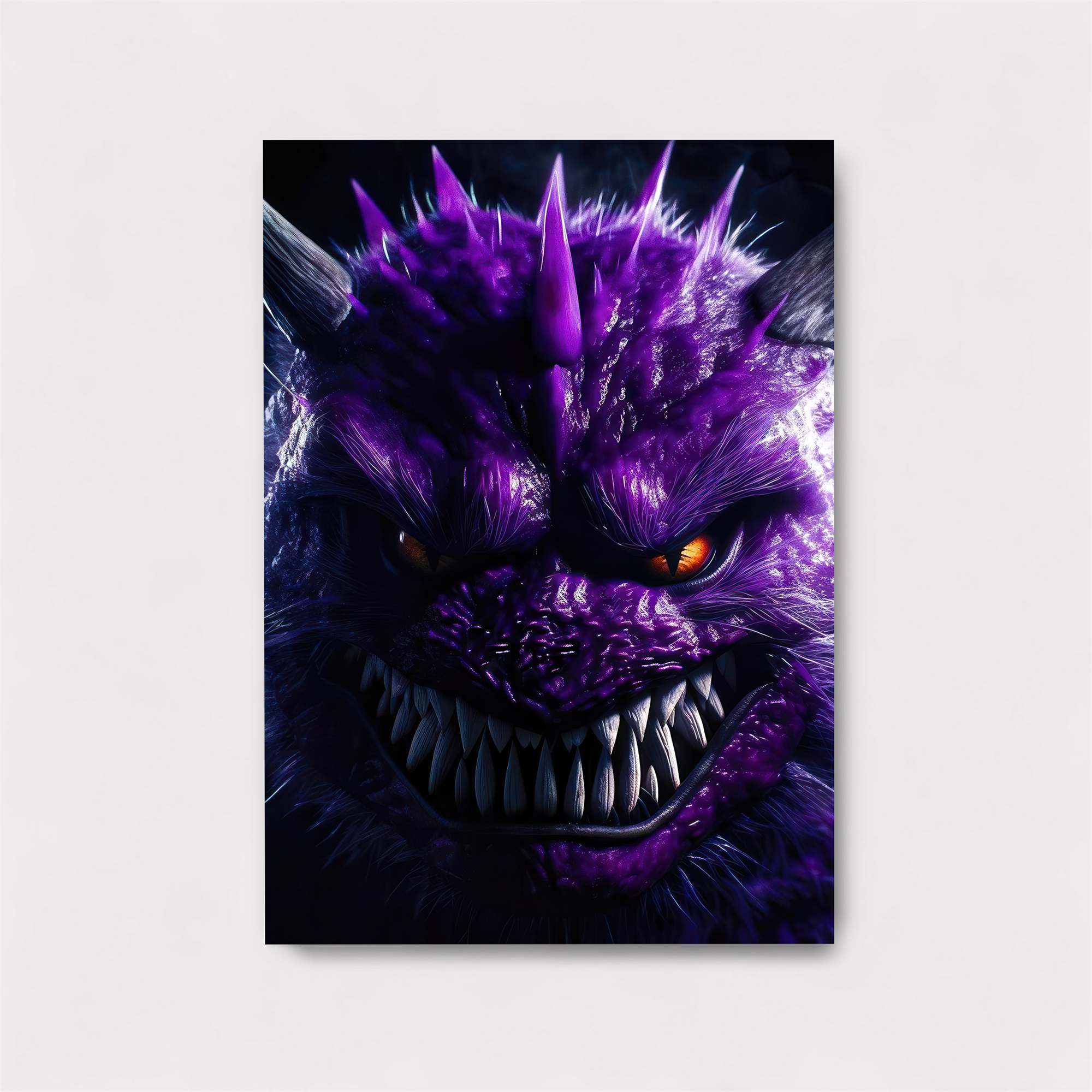 Purple Menace Safe Wall Magnetic / M