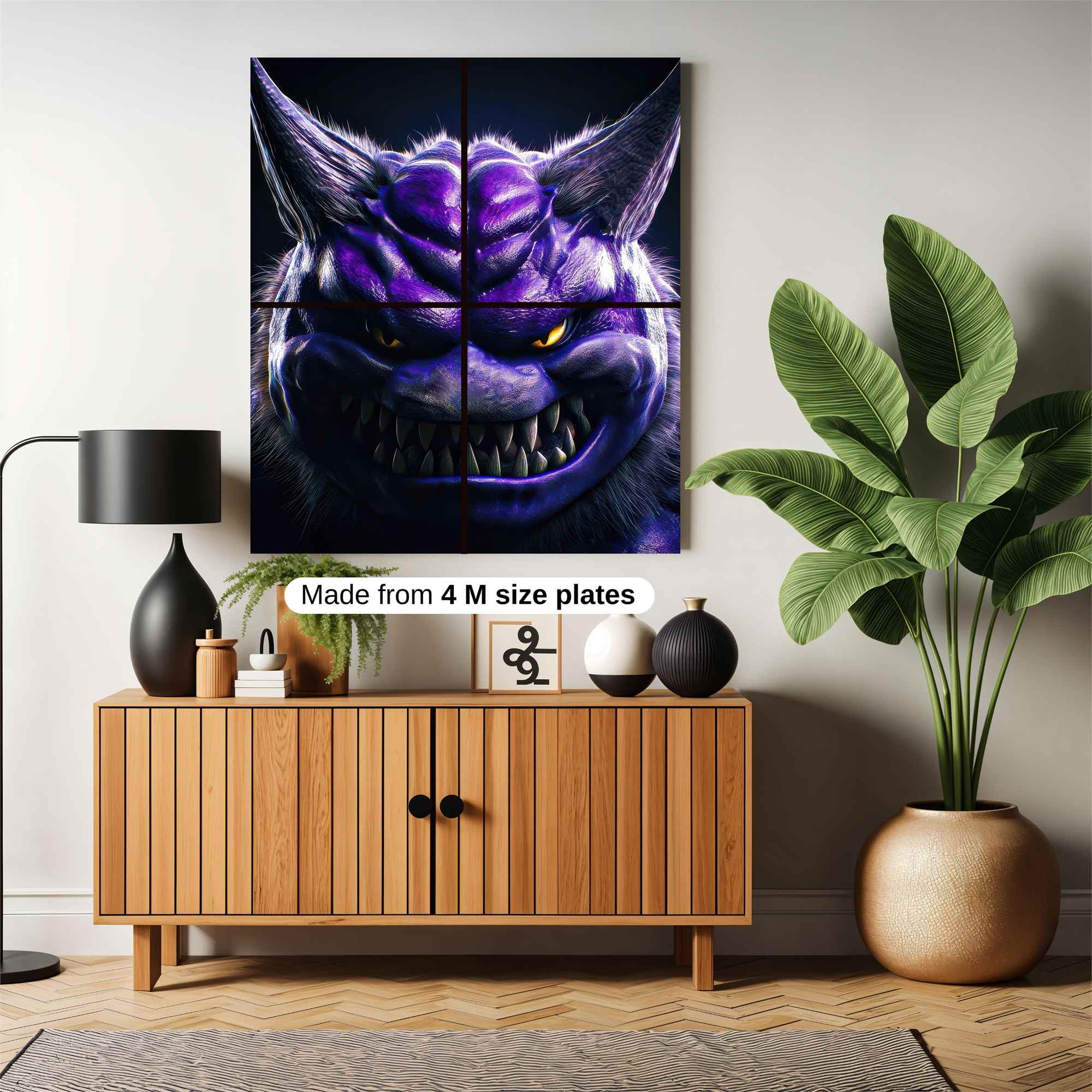 Gengar Gloom Safe Wall Magnetic / M
