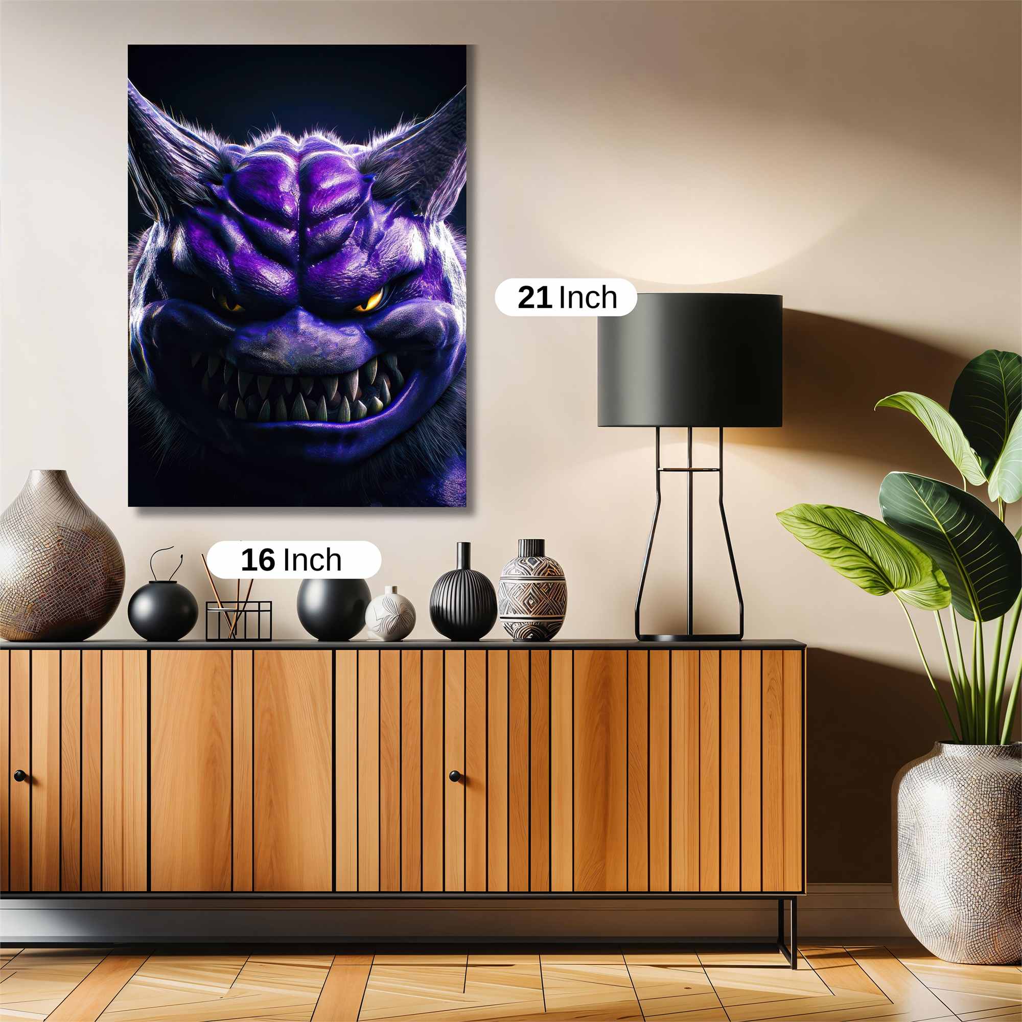 Gengar Gloom Safe Wall Magnetic / M