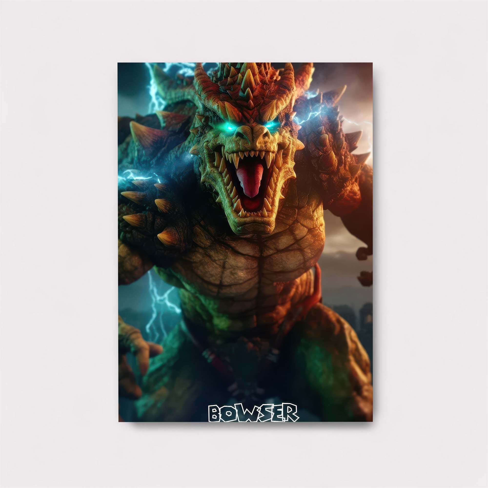 Bowser Rampage Safe Wall Magnetic / M
