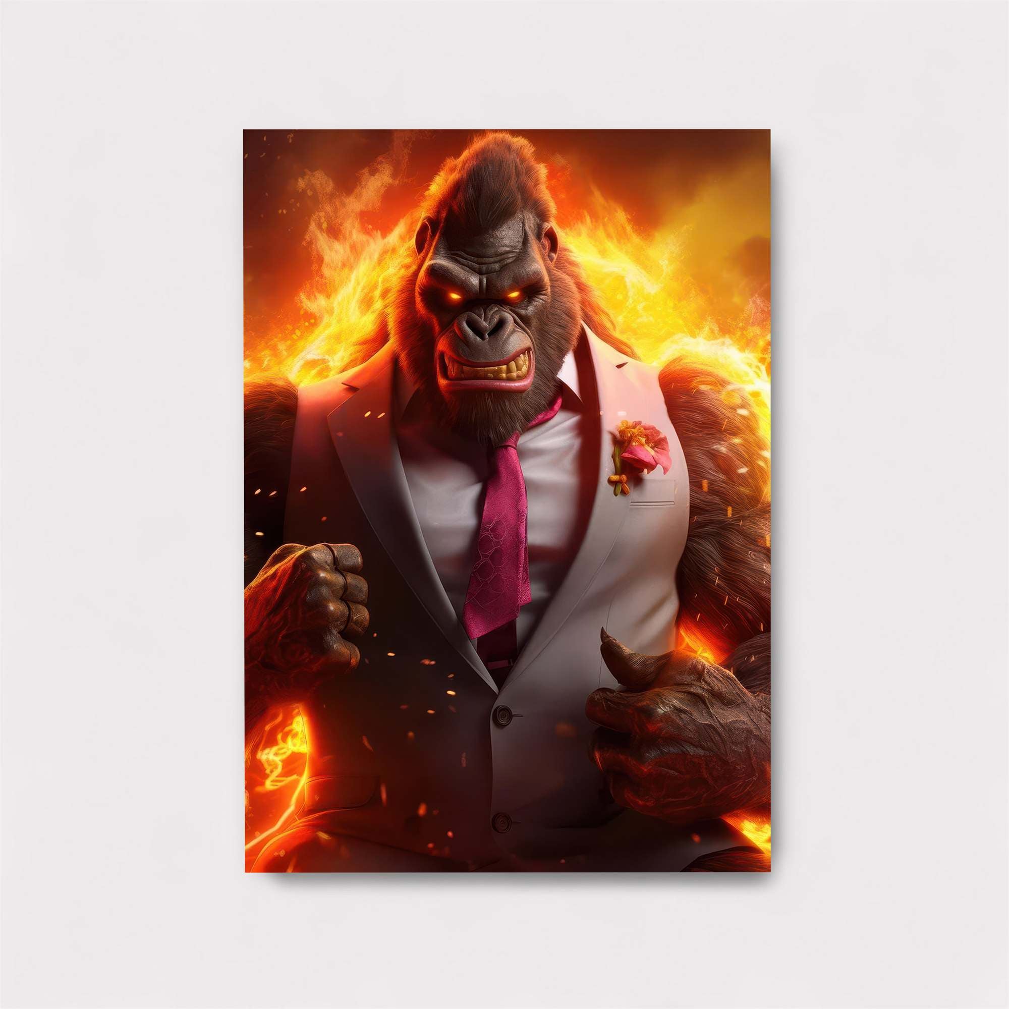 Gorilla Inferno Safe Wall Magnetic / M