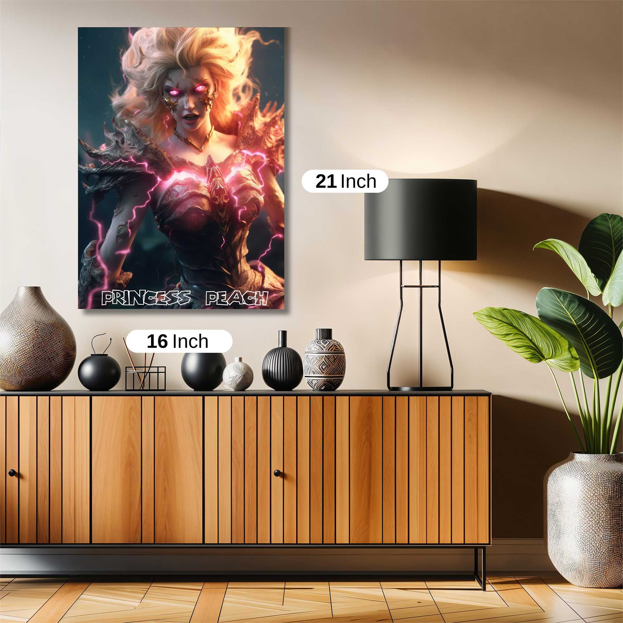 Peach Enraged Safe Wall Magnetic / M