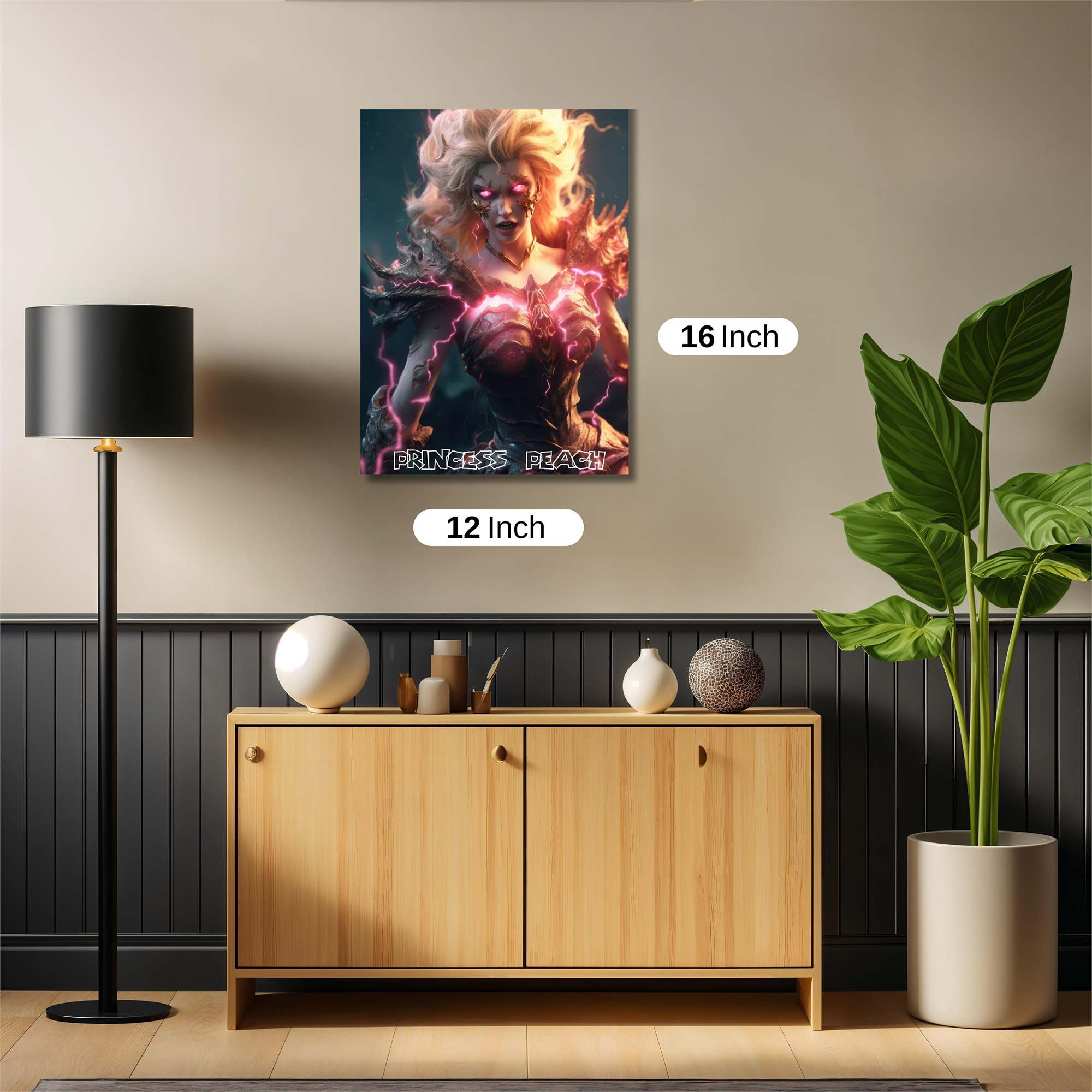 Peach Enraged Safe Wall Magnetic / M