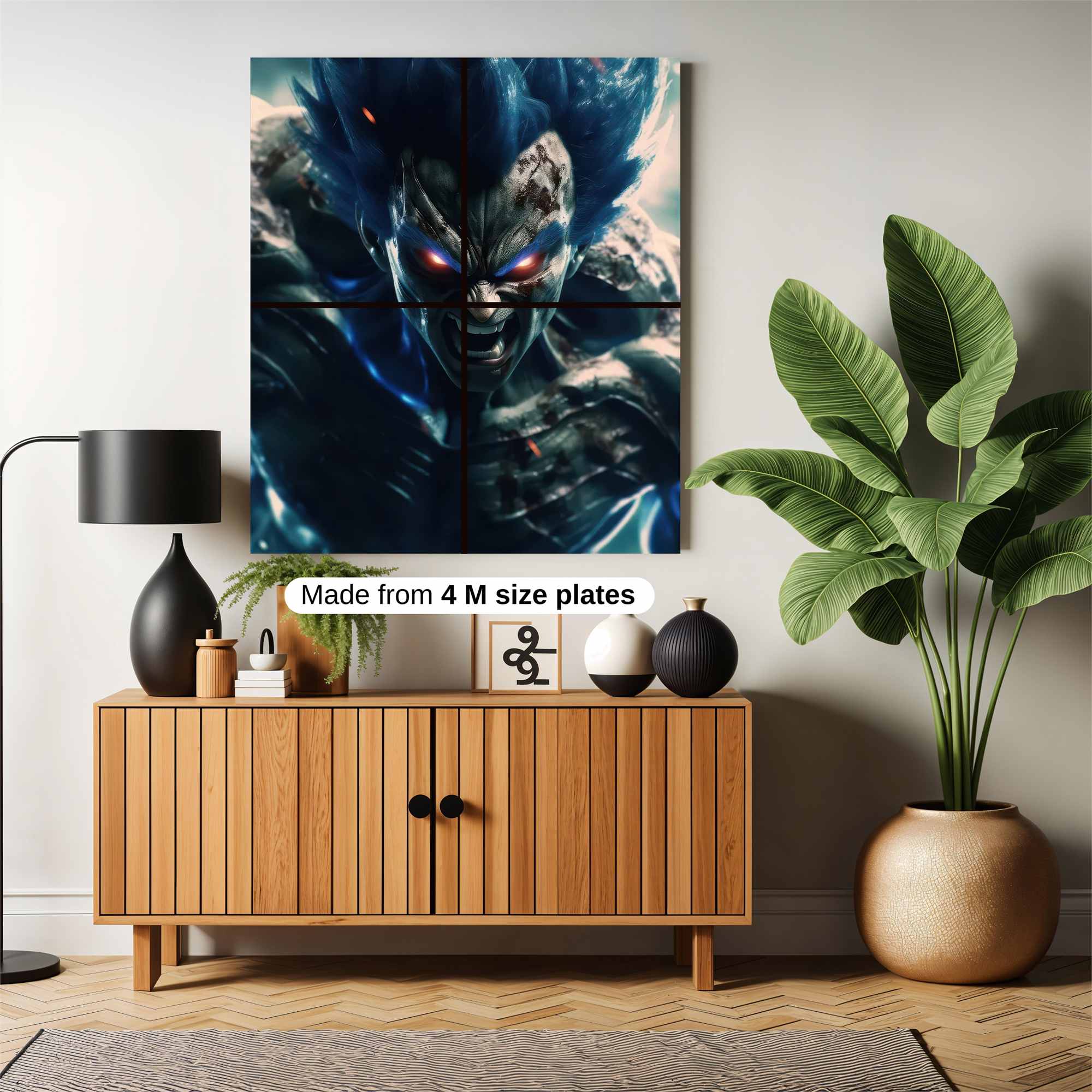 Vegeta Vengeful Safe Wall Magnetic / M