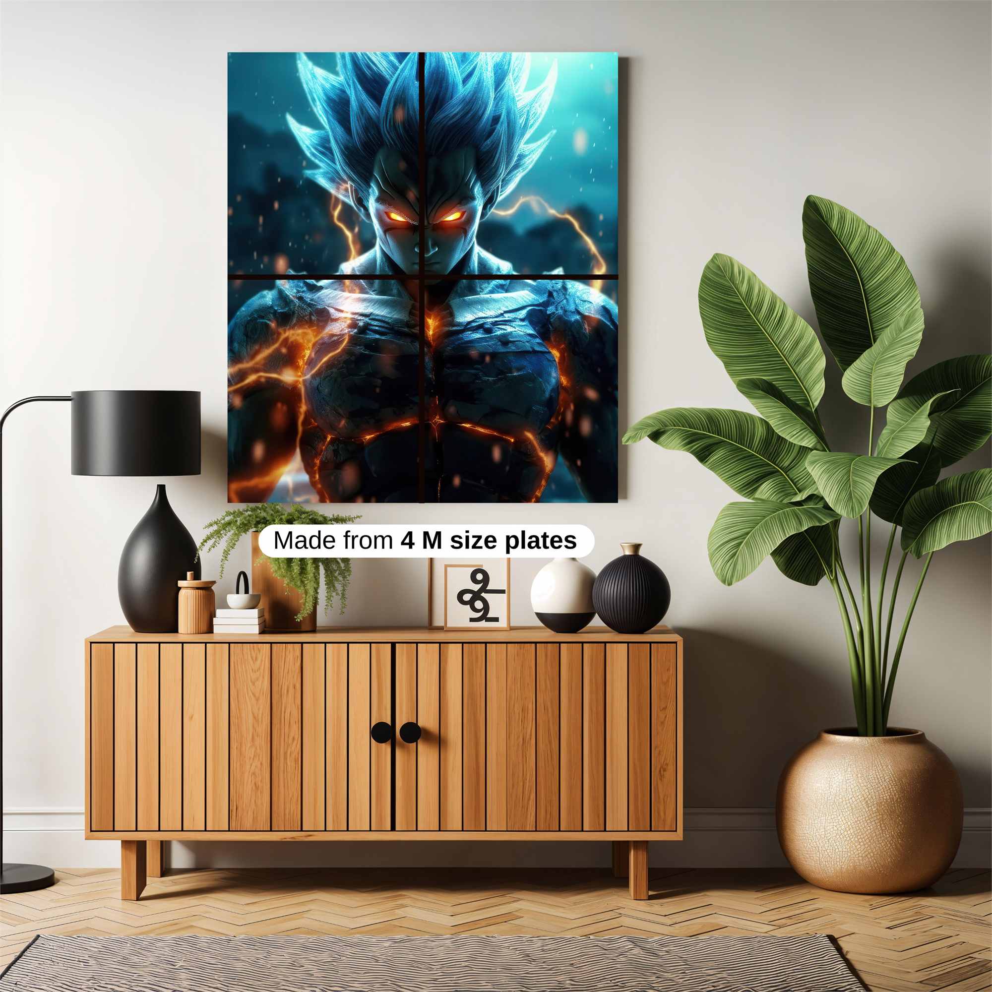 Vegeta Volcanic Safe Wall Magnetic / M