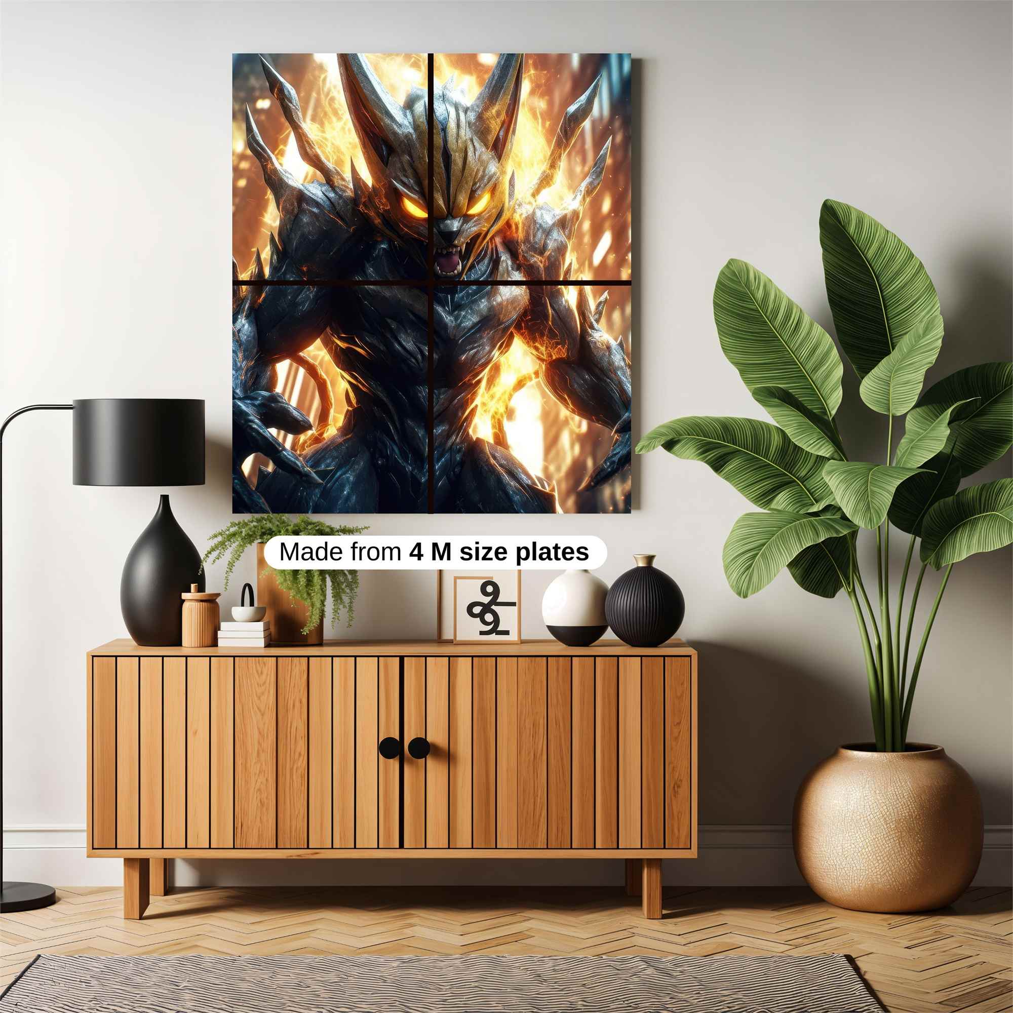 Beast Fury Safe Wall Magnetic / M