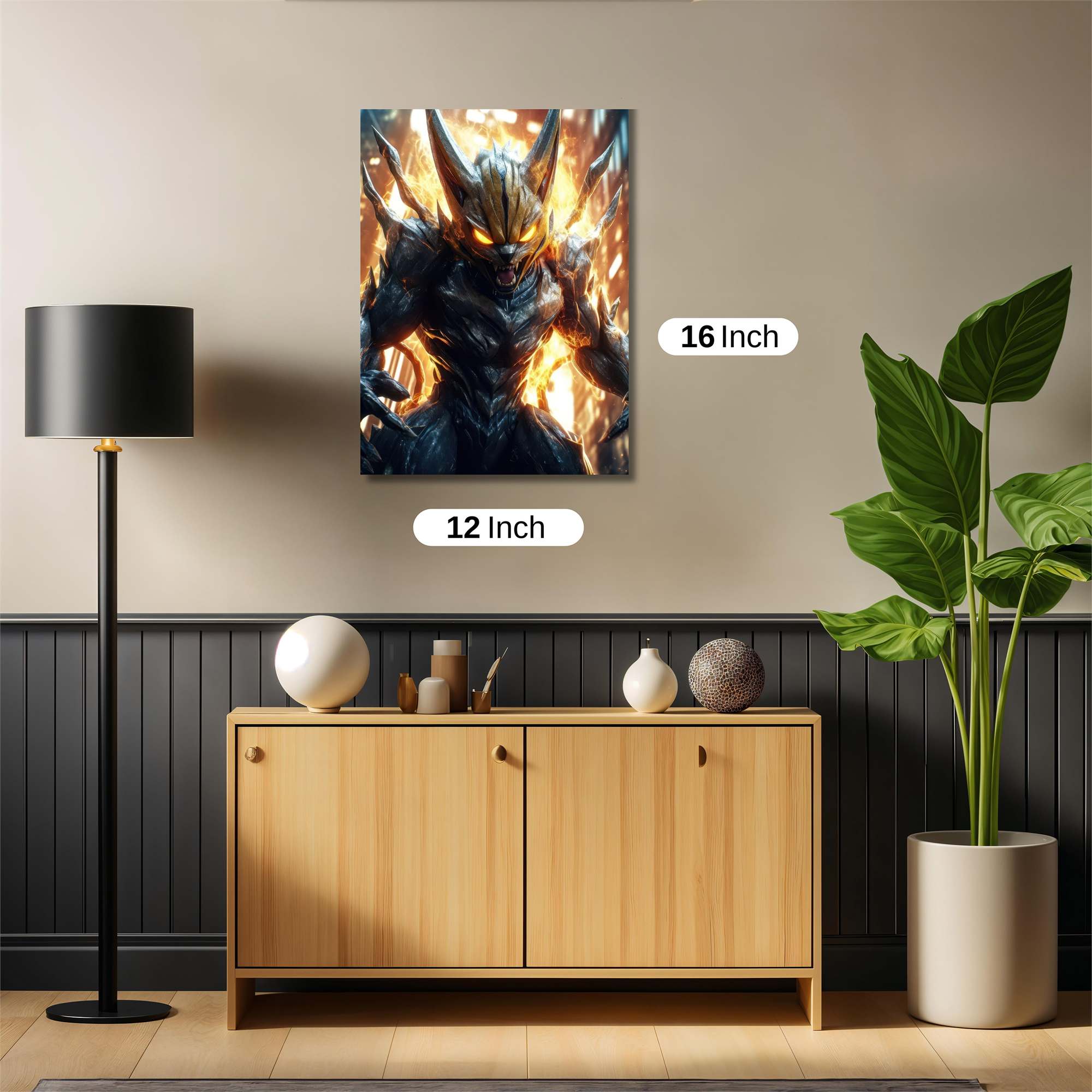 Beast Fury Safe Wall Magnetic / M