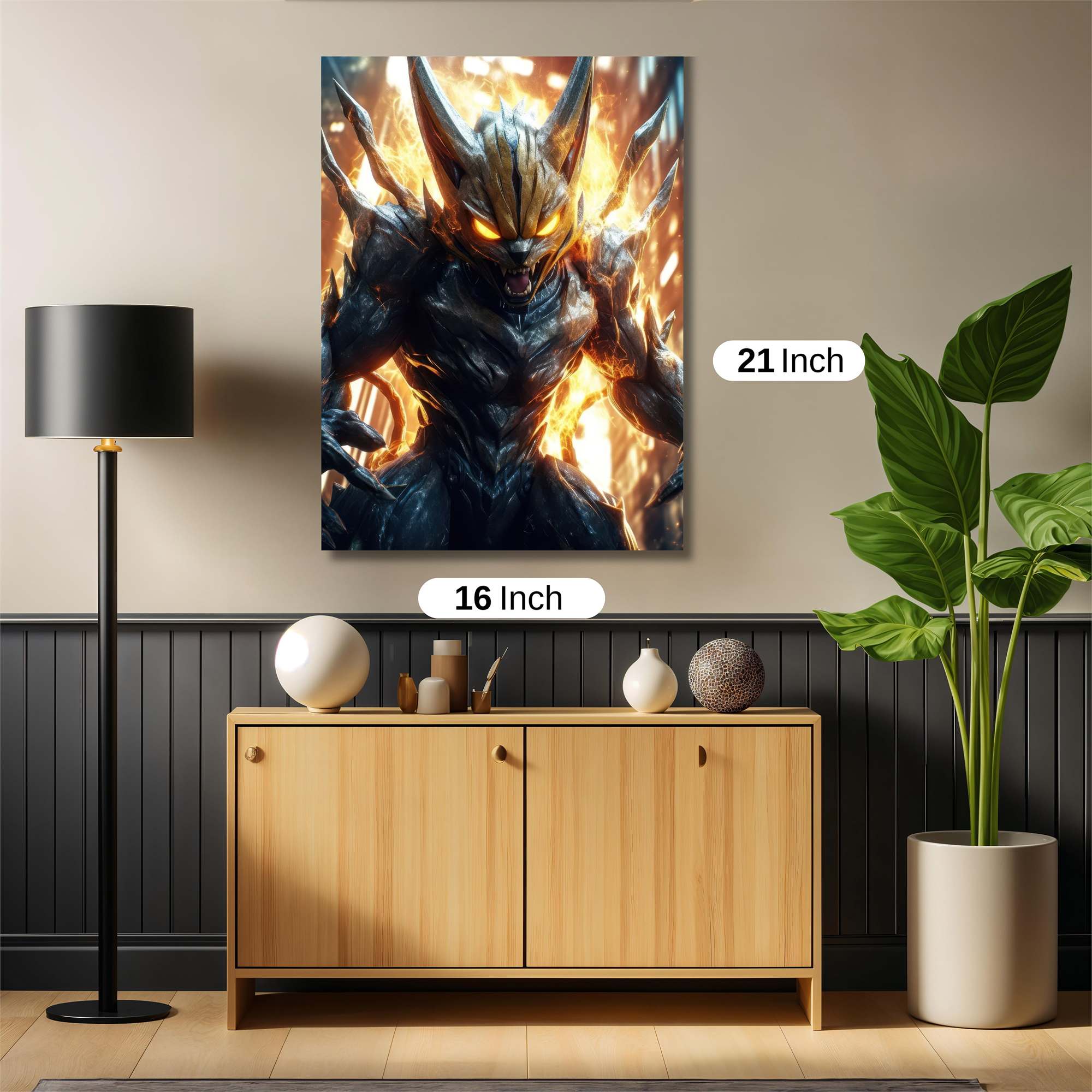 Beast Fury Safe Wall Magnetic / M