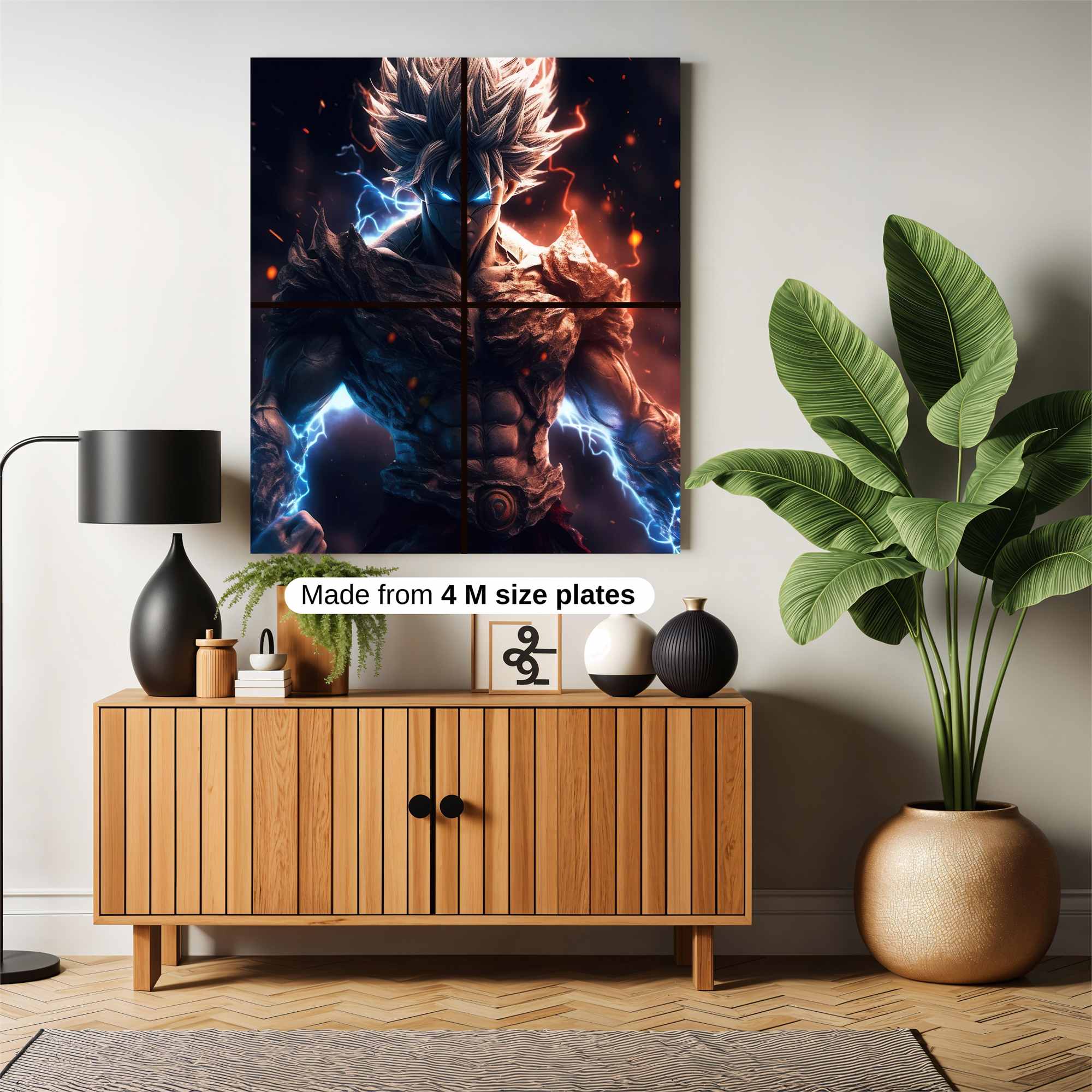Goku Fierce Safe Wall Magnetic / M