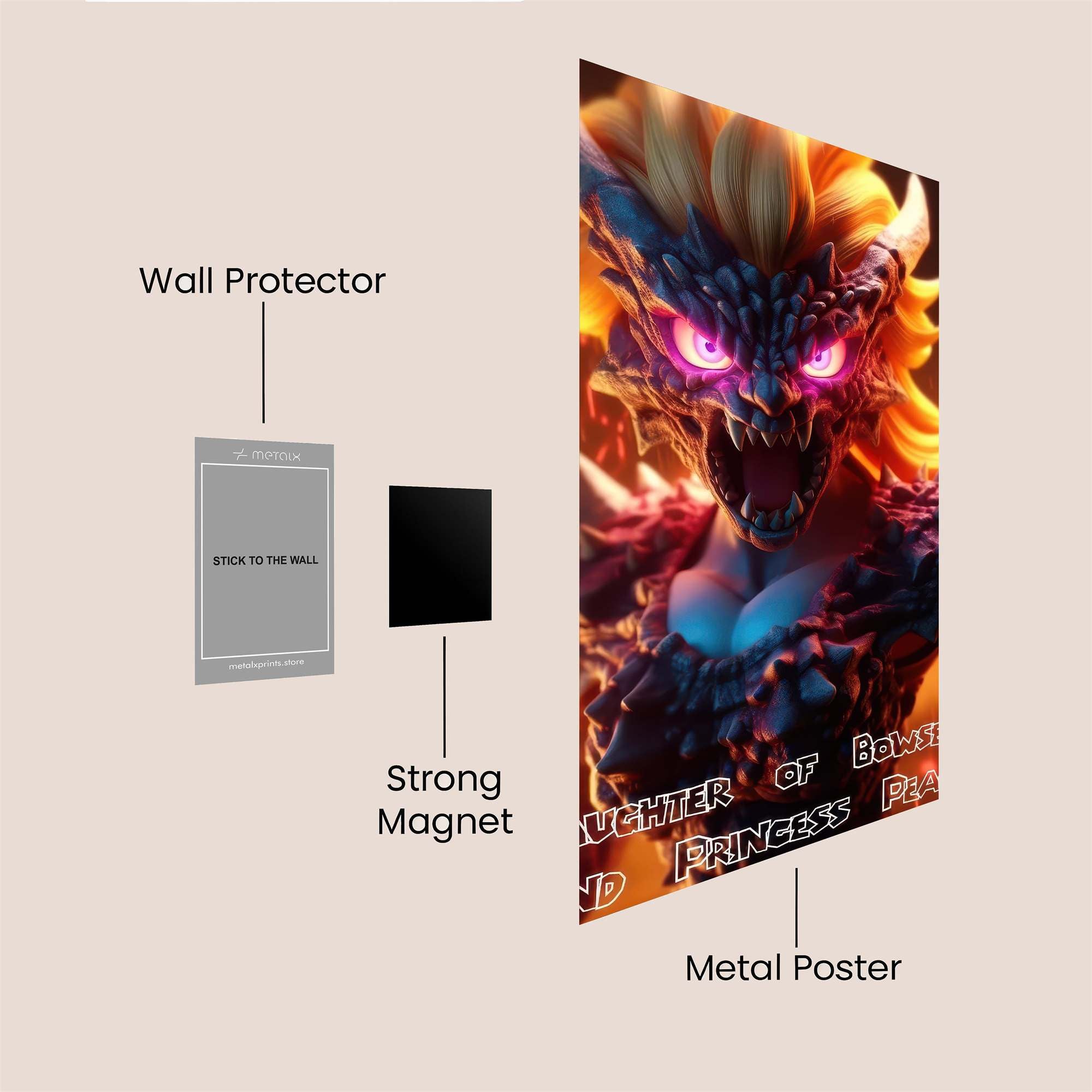 Lion Monarch Safe Wall Magnetic / M