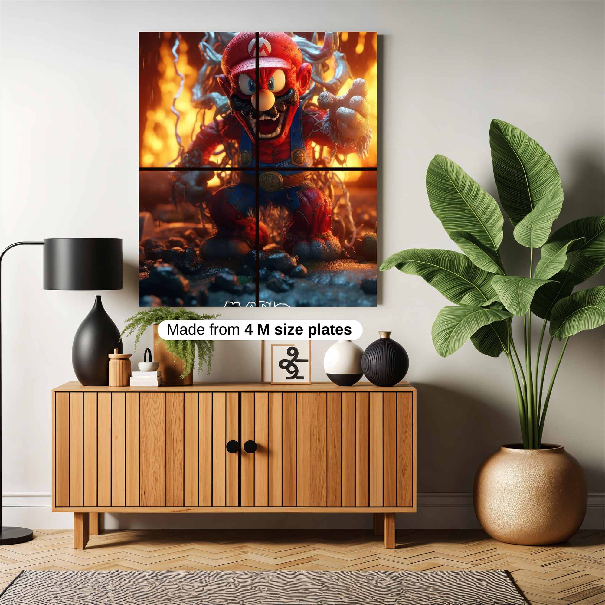 Mario Menace Safe Wall Magnetic / M