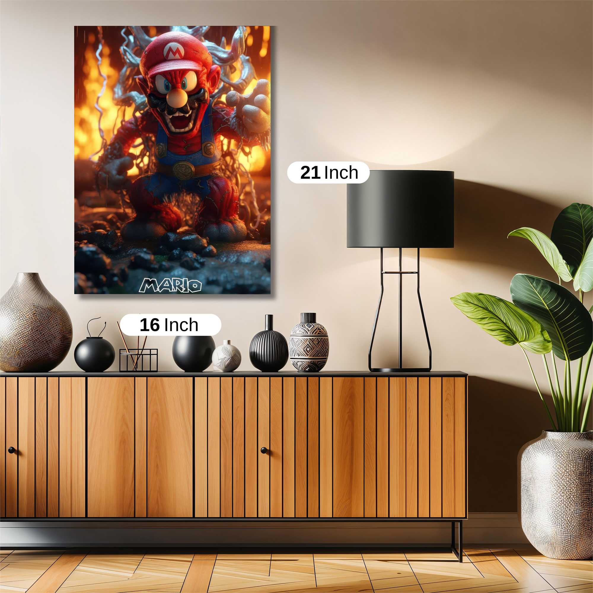 Mario Menace Safe Wall Magnetic / M